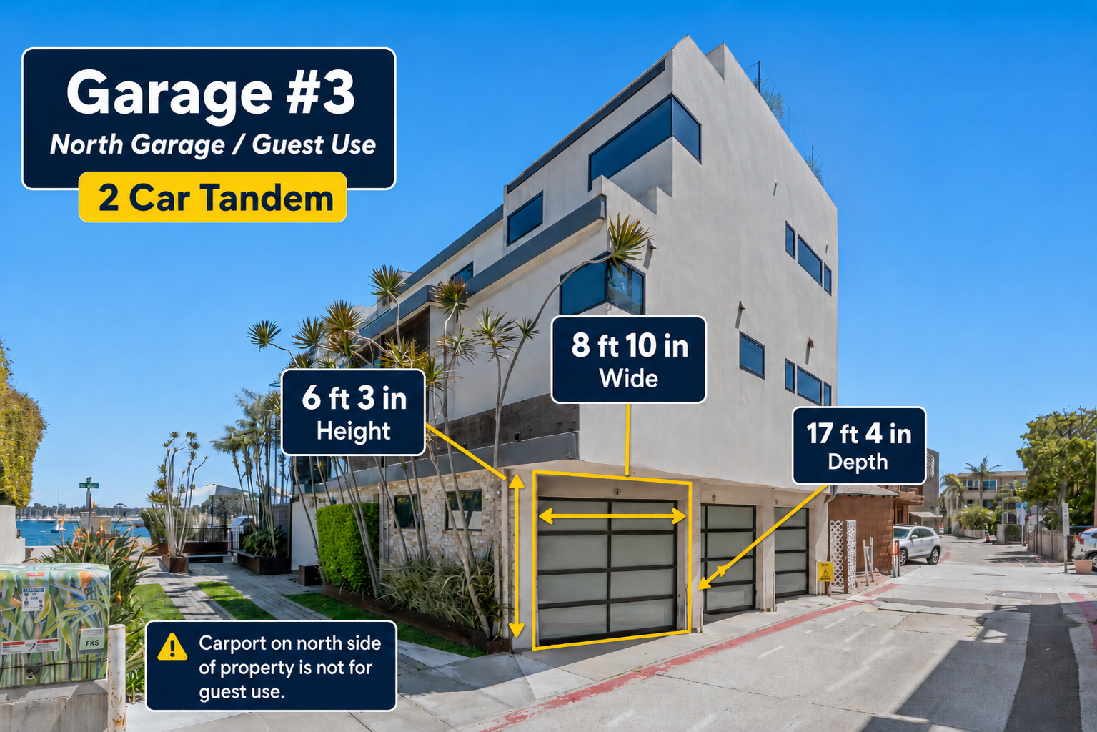 Garage Tandem Parking (2 small cars)