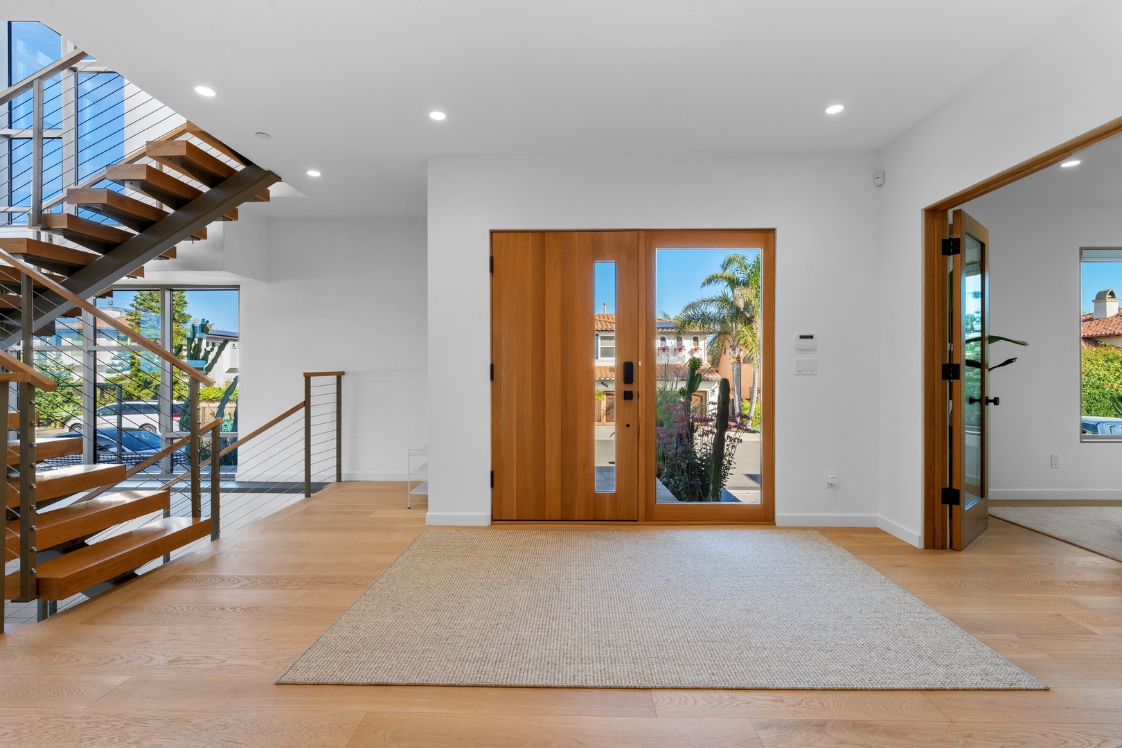 Elegant entry foyer