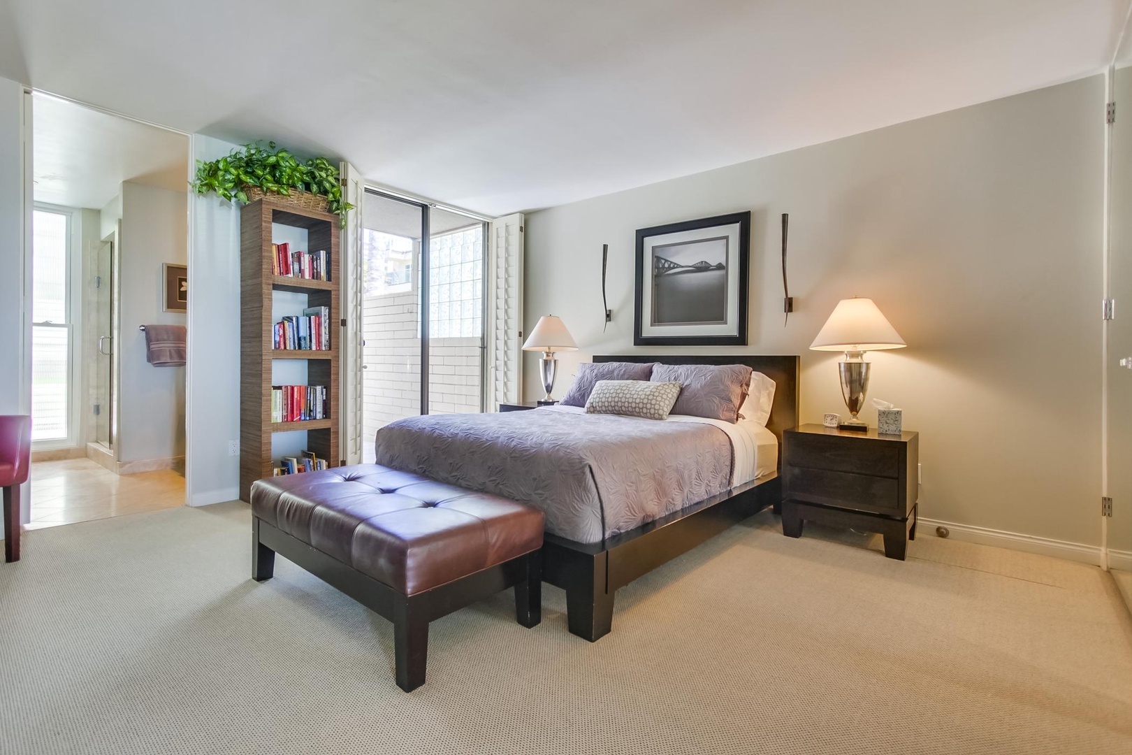 Bedroom 2 featuring bookcase