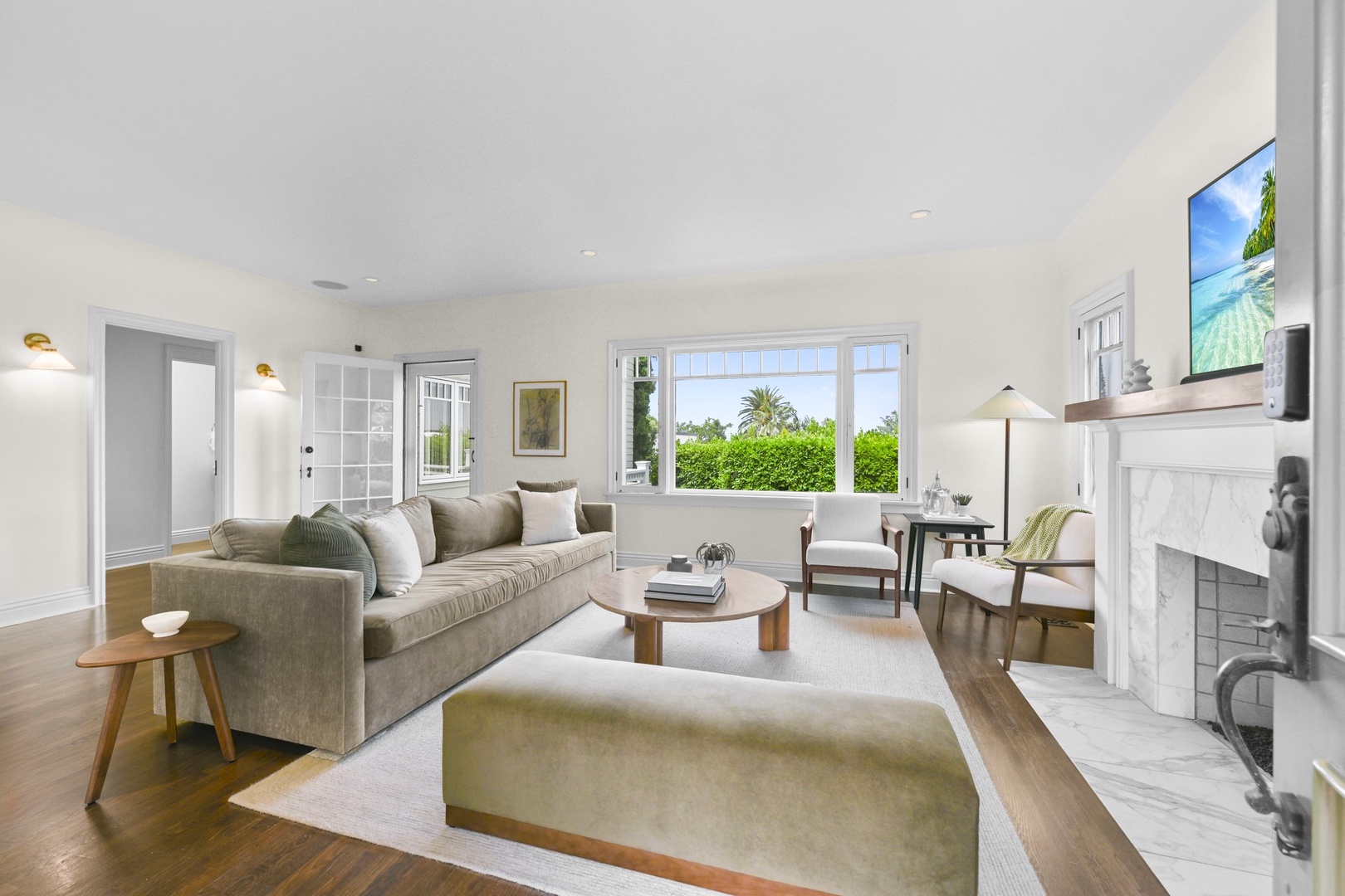 Comfortably furnished