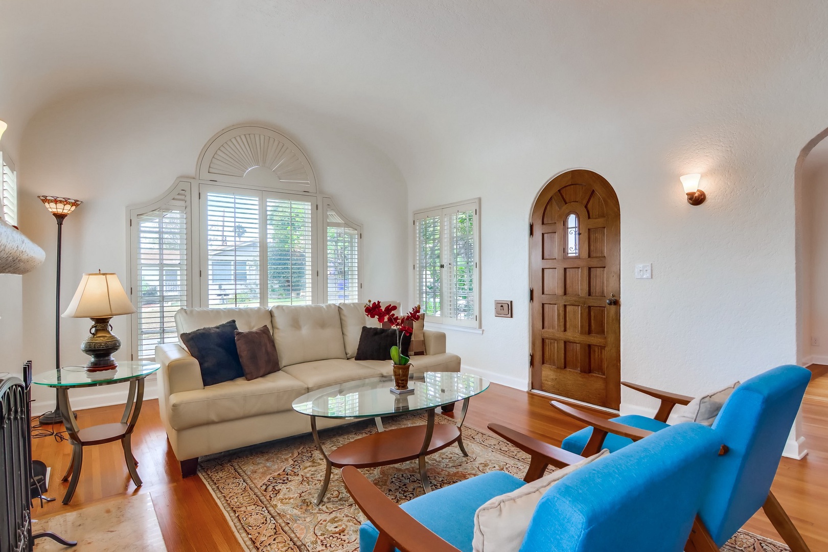 Light-filled living room