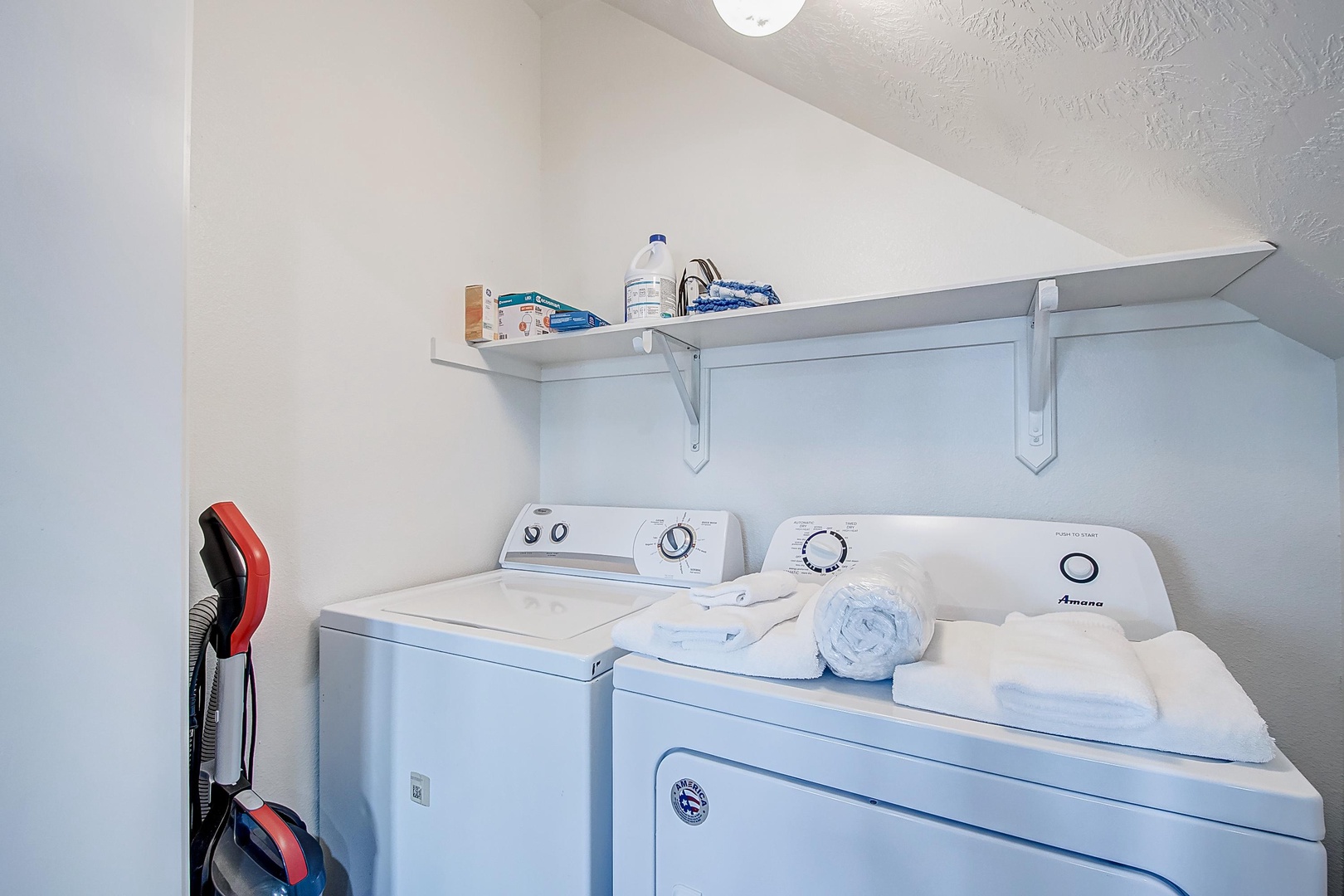 Laundry closet