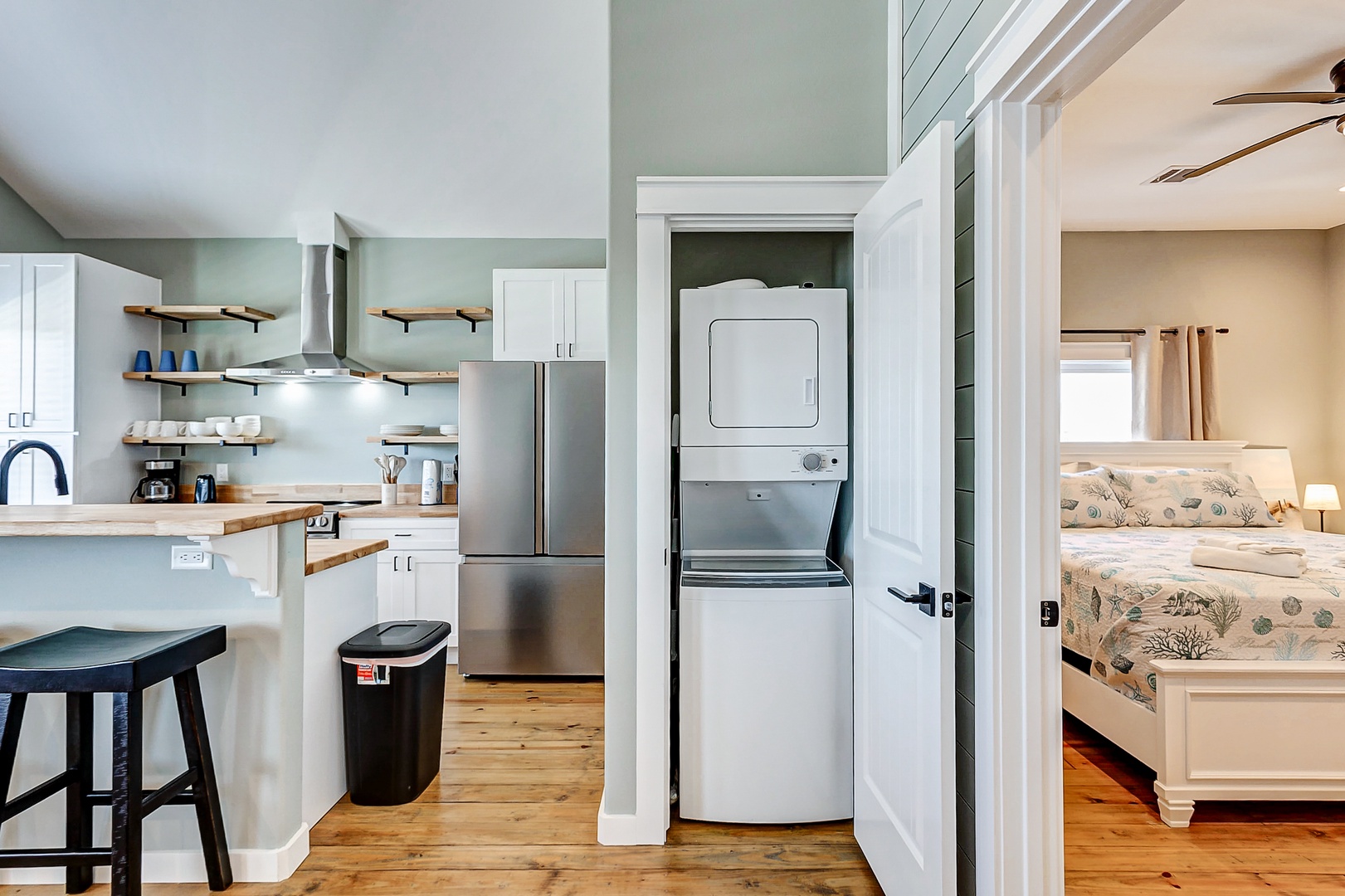 Laundry Room Closet