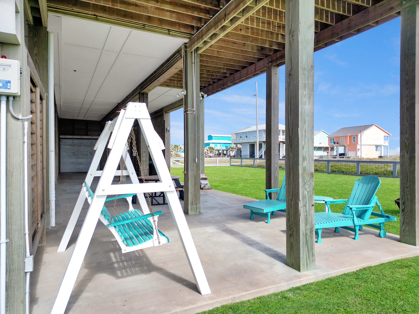 Downstairs Outdoor Seating