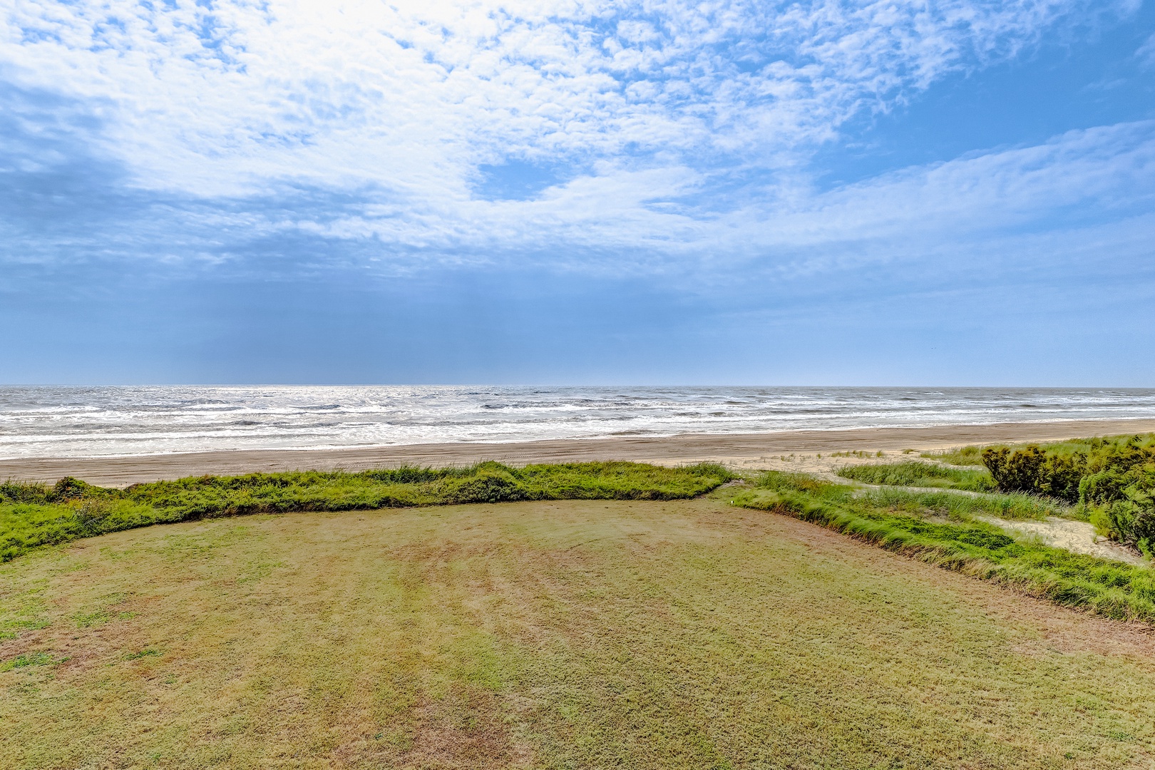 Water view from lawn