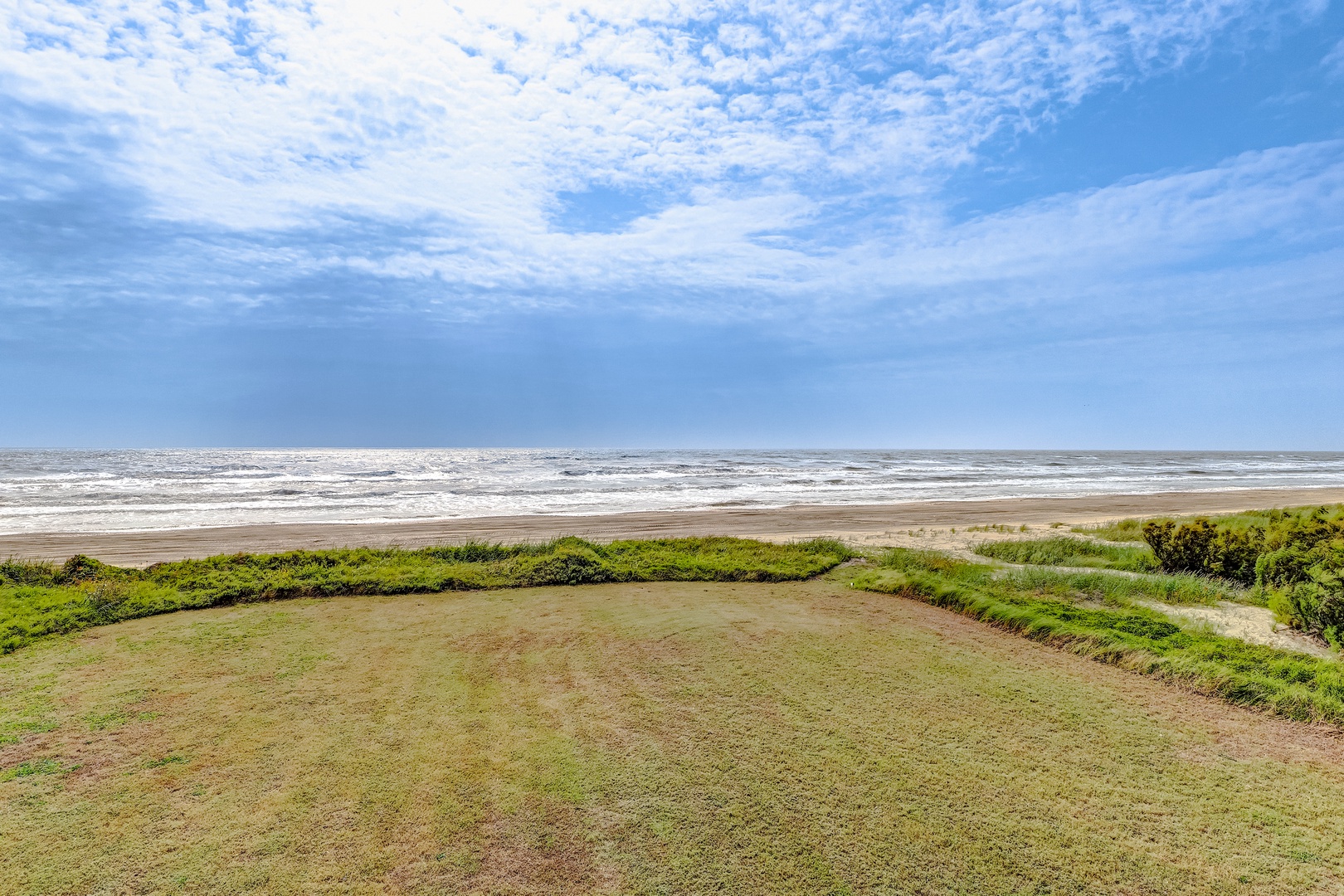 Water view from lawn