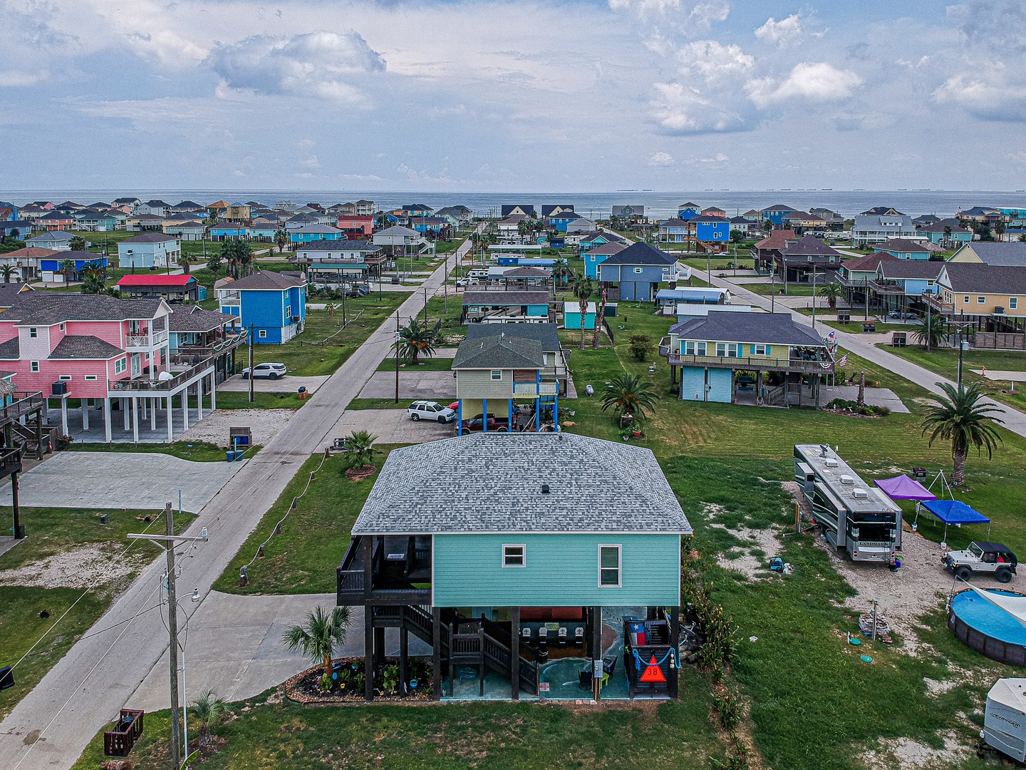 Aerial view