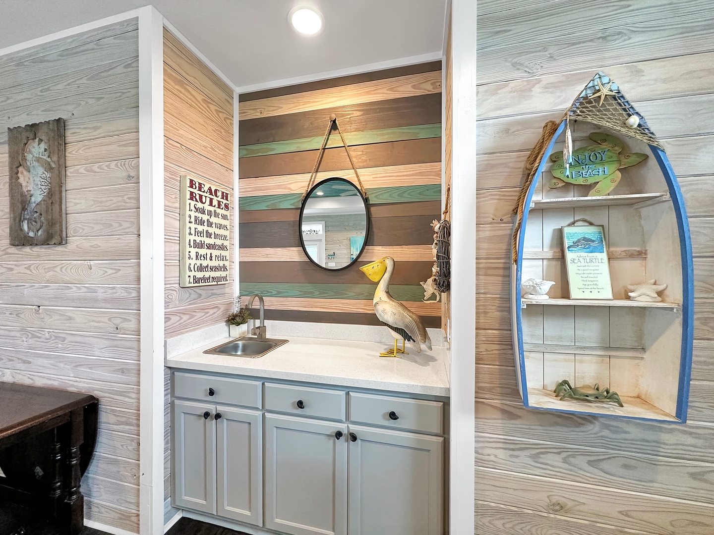 Wet Bar Area