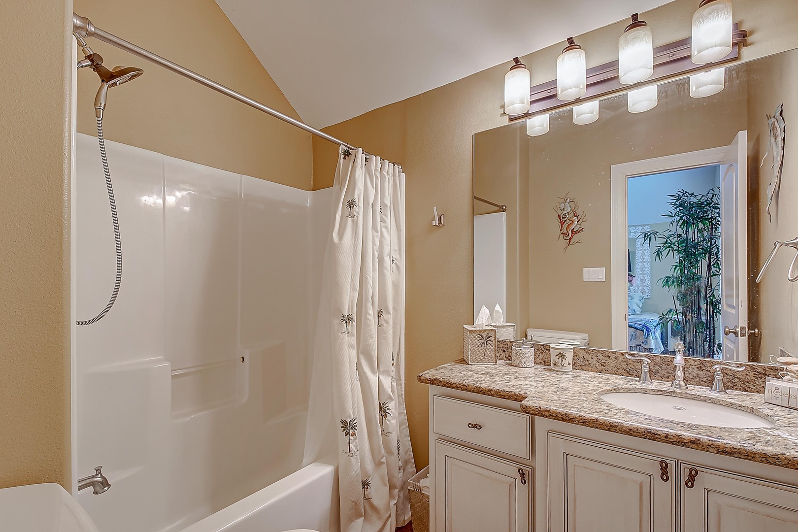 Upper level guest bathroom