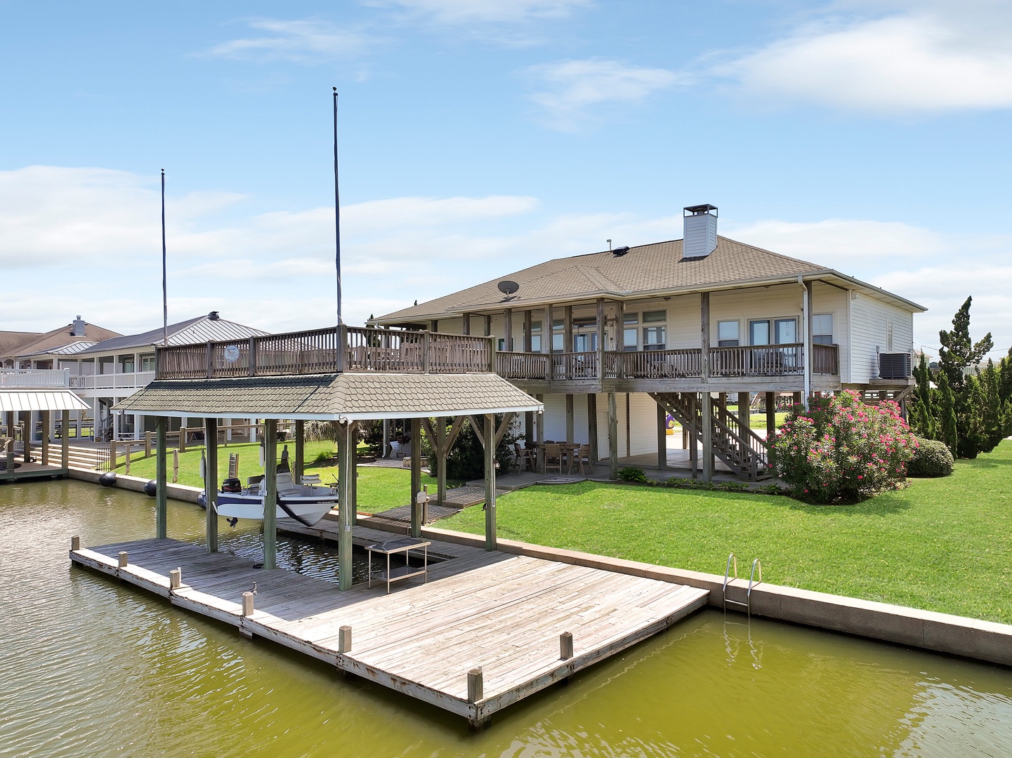 Great fishing and crabbing