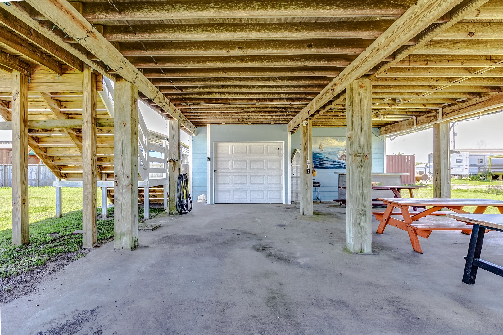 Covered carport