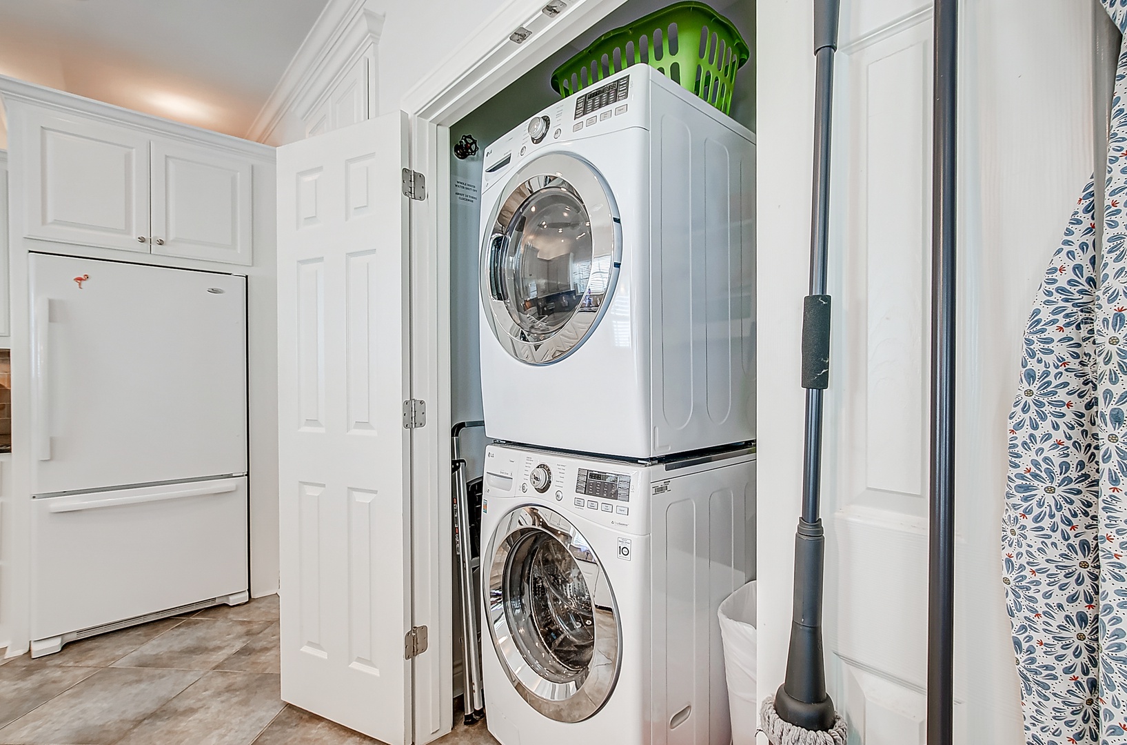 Laundry closet