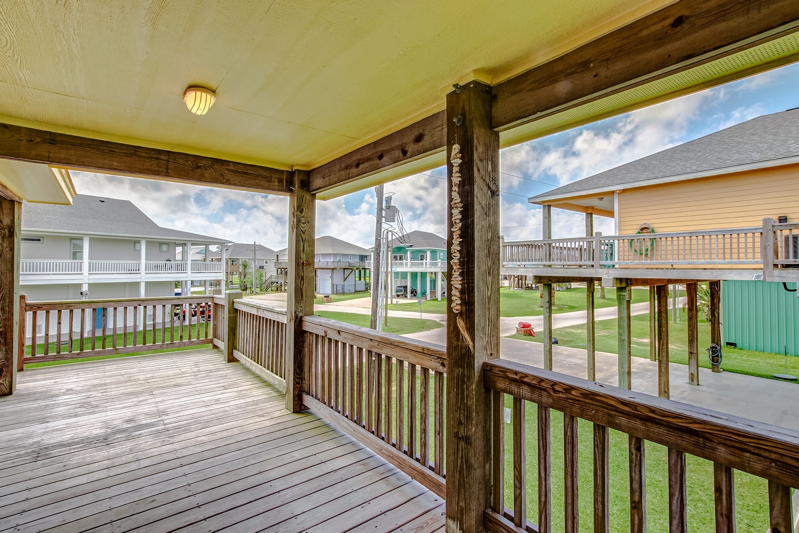 Covered deck