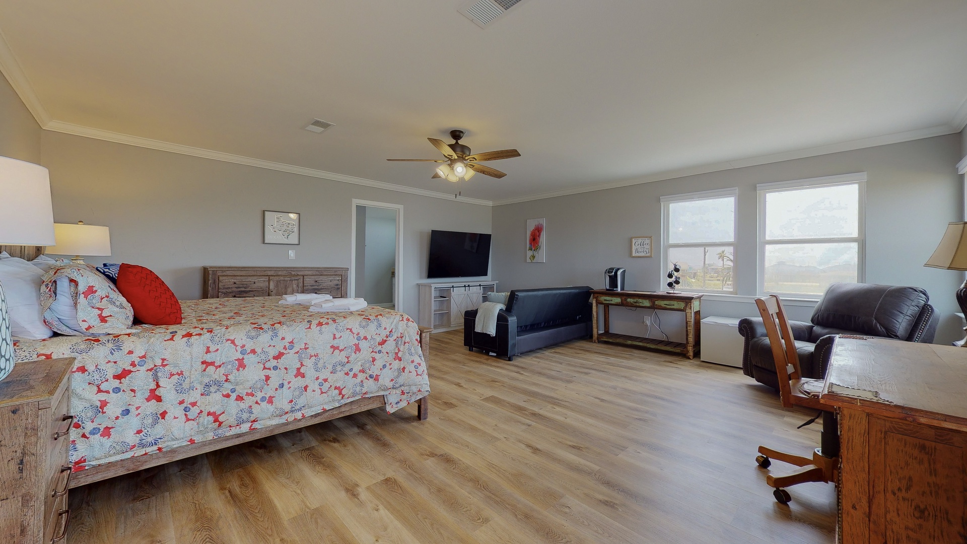 Primary bedroom upper level