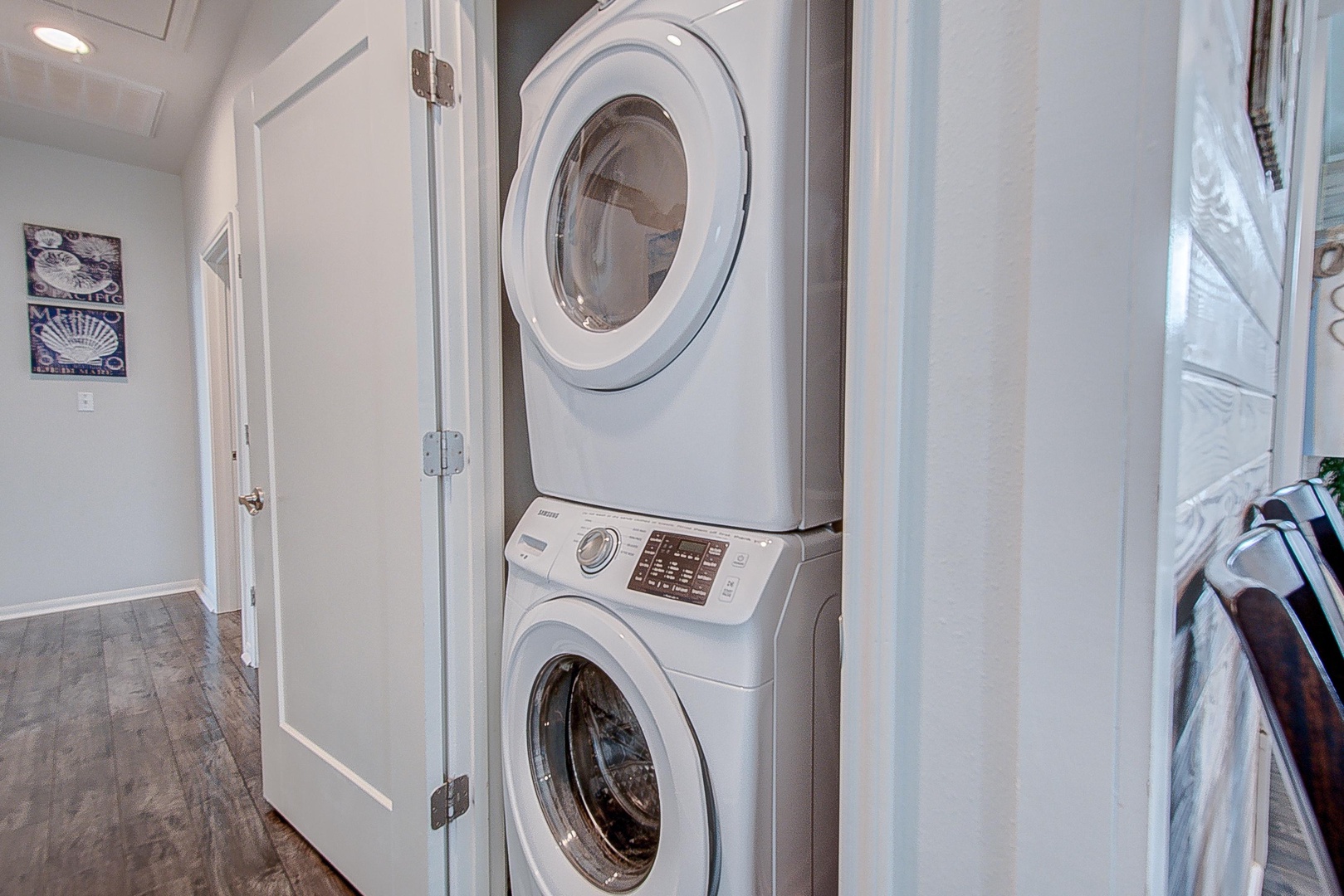 Laundry closet