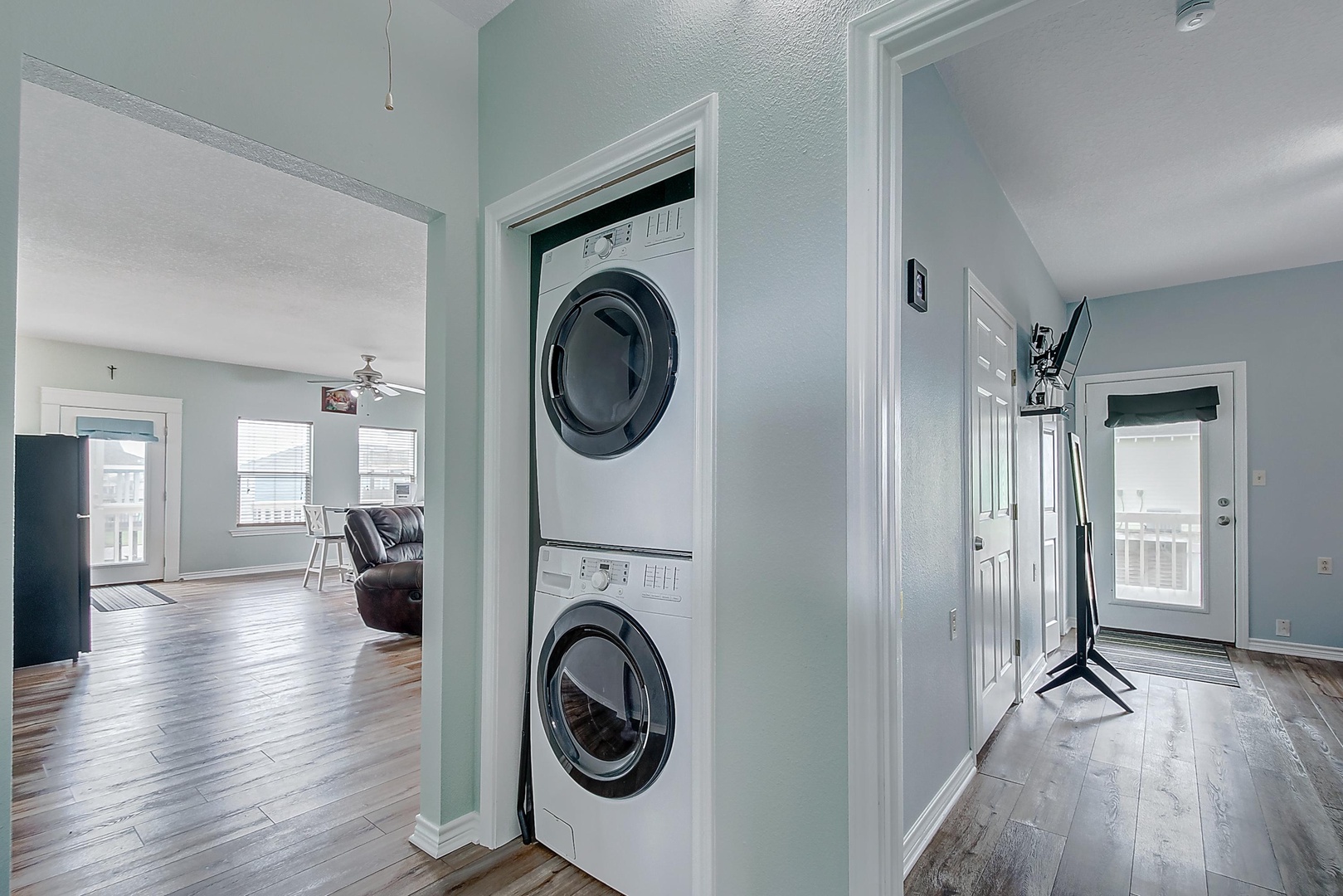 Laundry closet