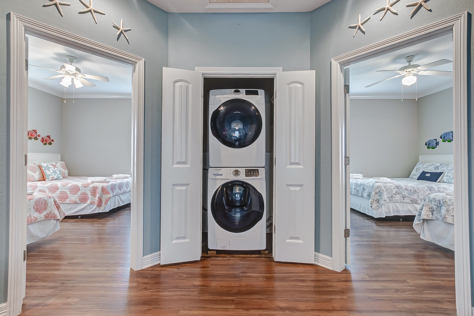 Laundry closet