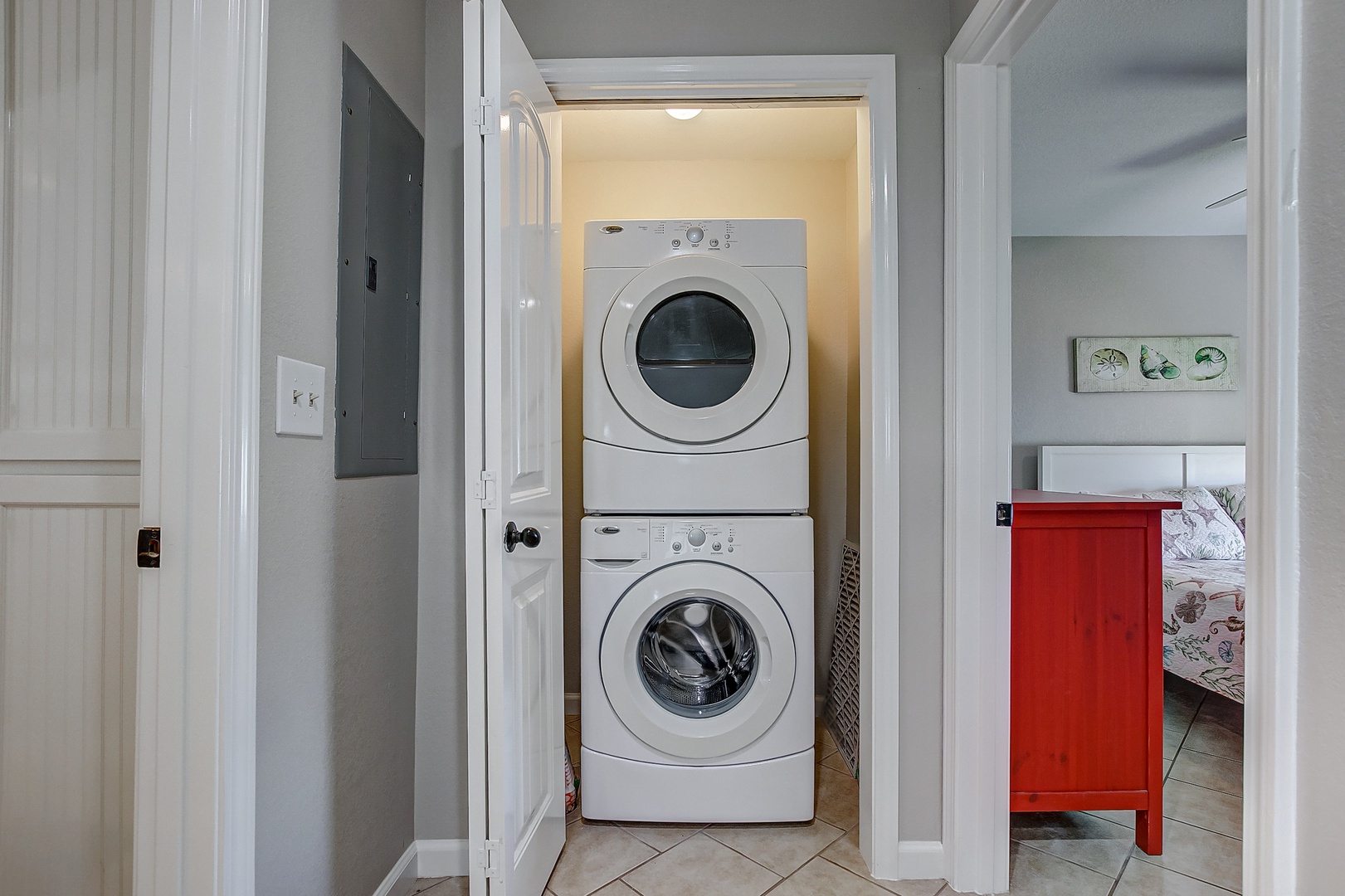 Laundry closet