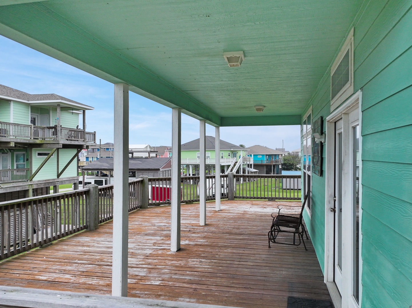 Upstairs Deck