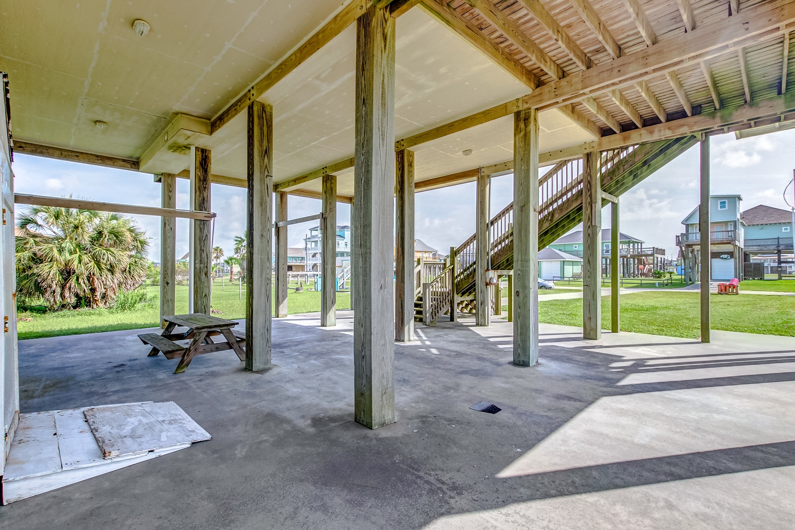 Covered carport