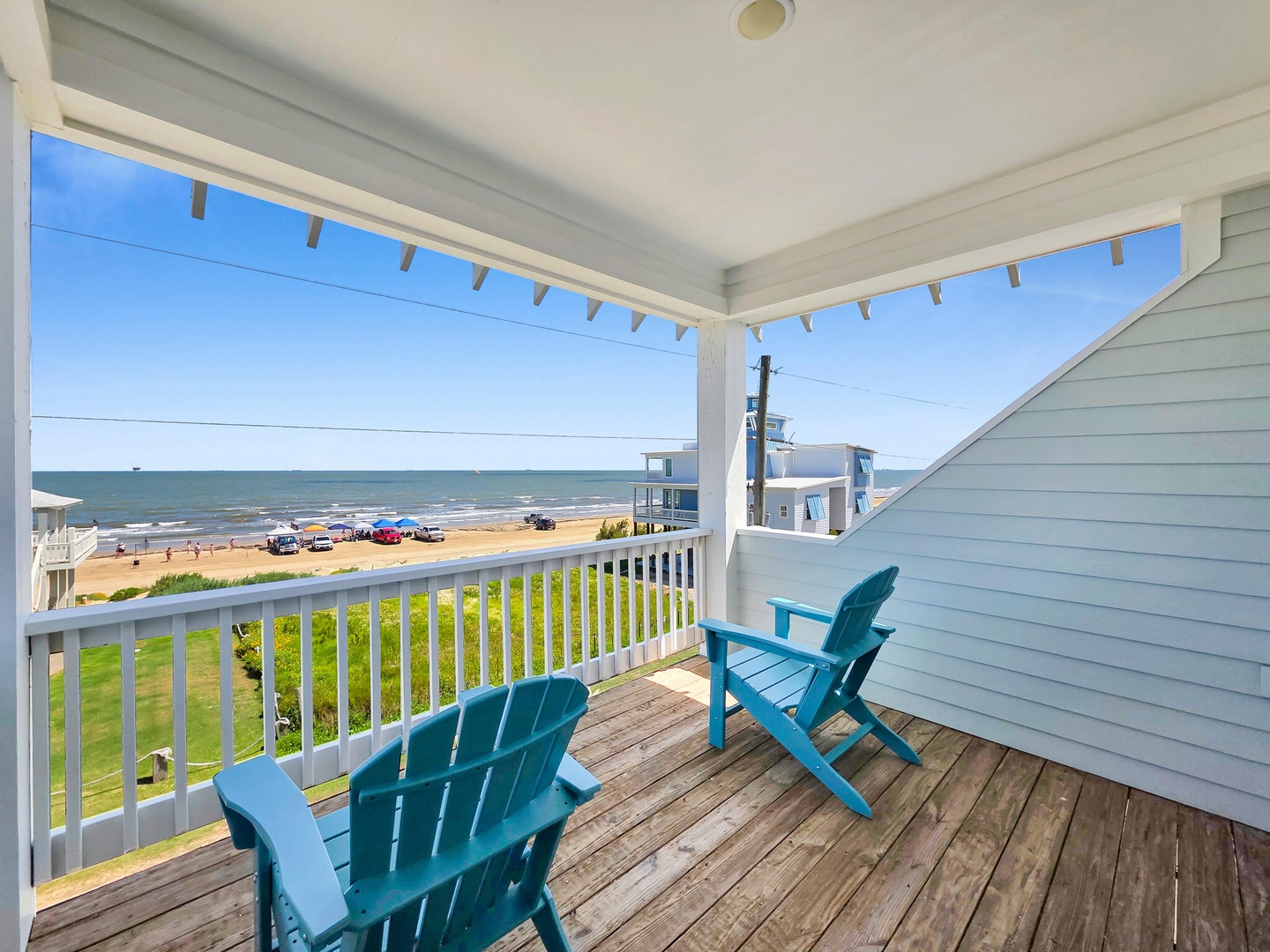 Balcony attached to upstairs master