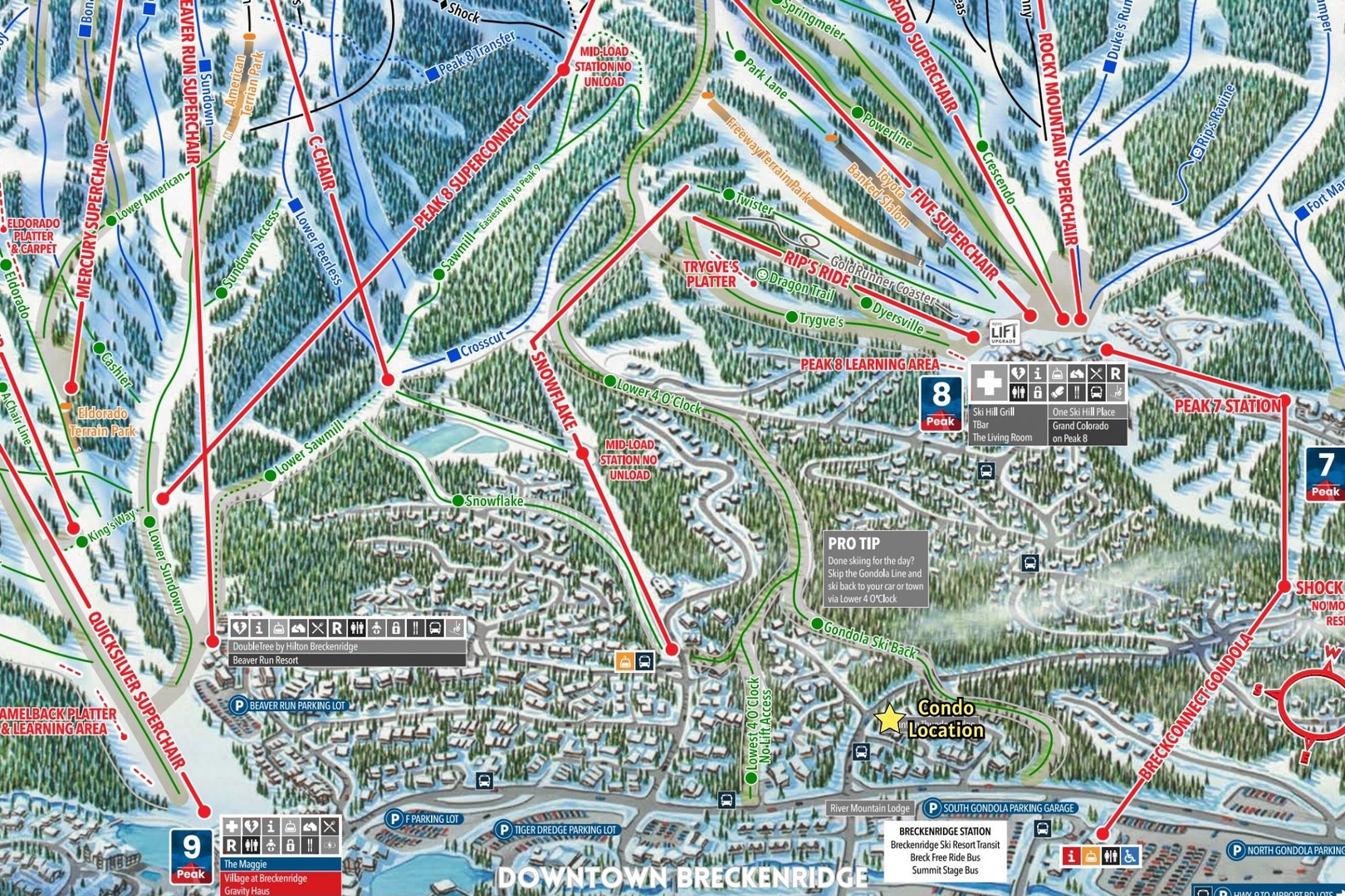 Twin Elk Map