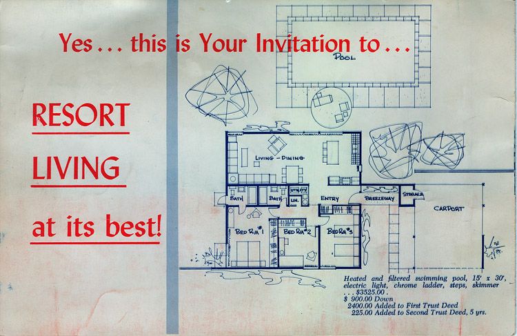 racquet Club Estates floor plan