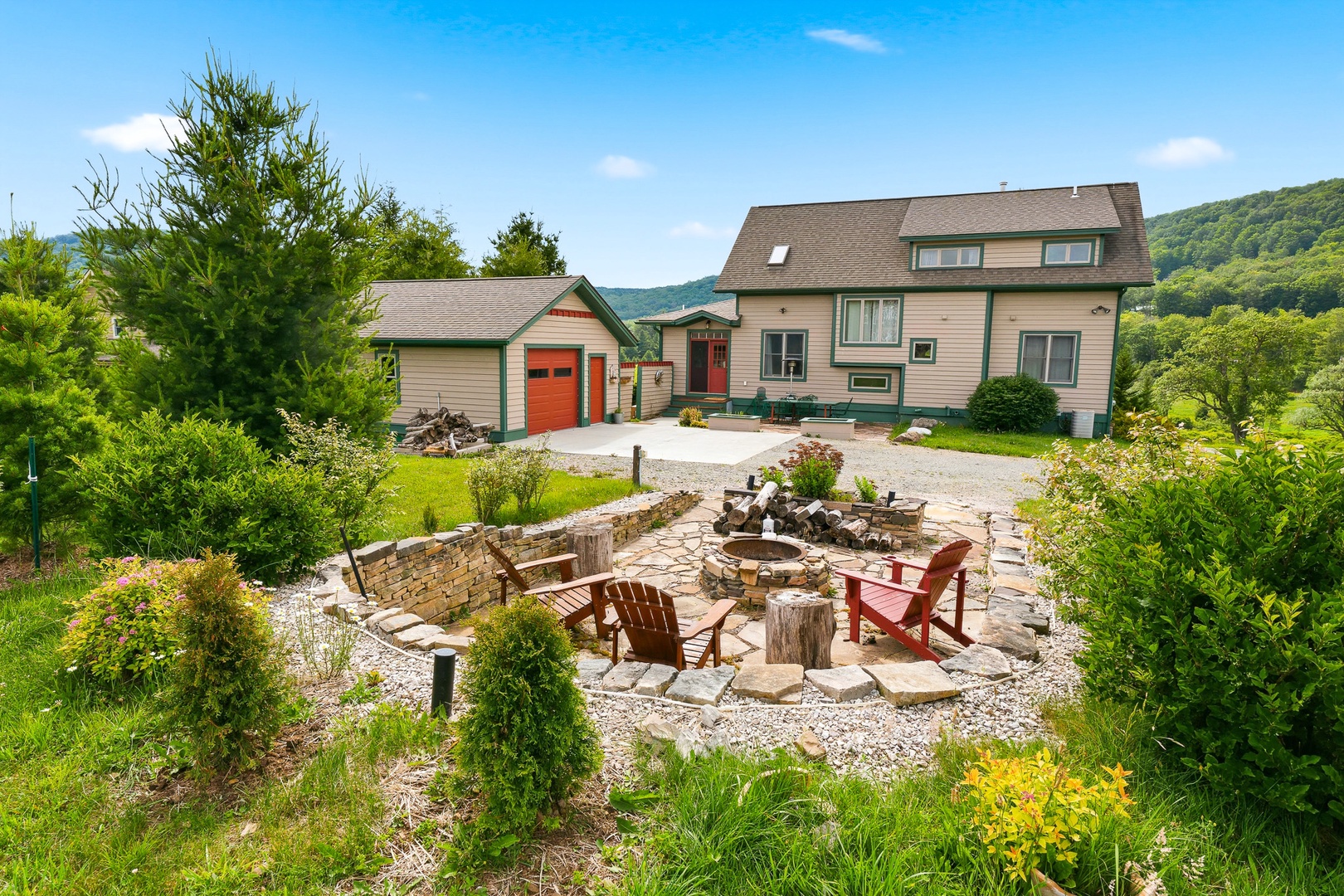 Firepit area