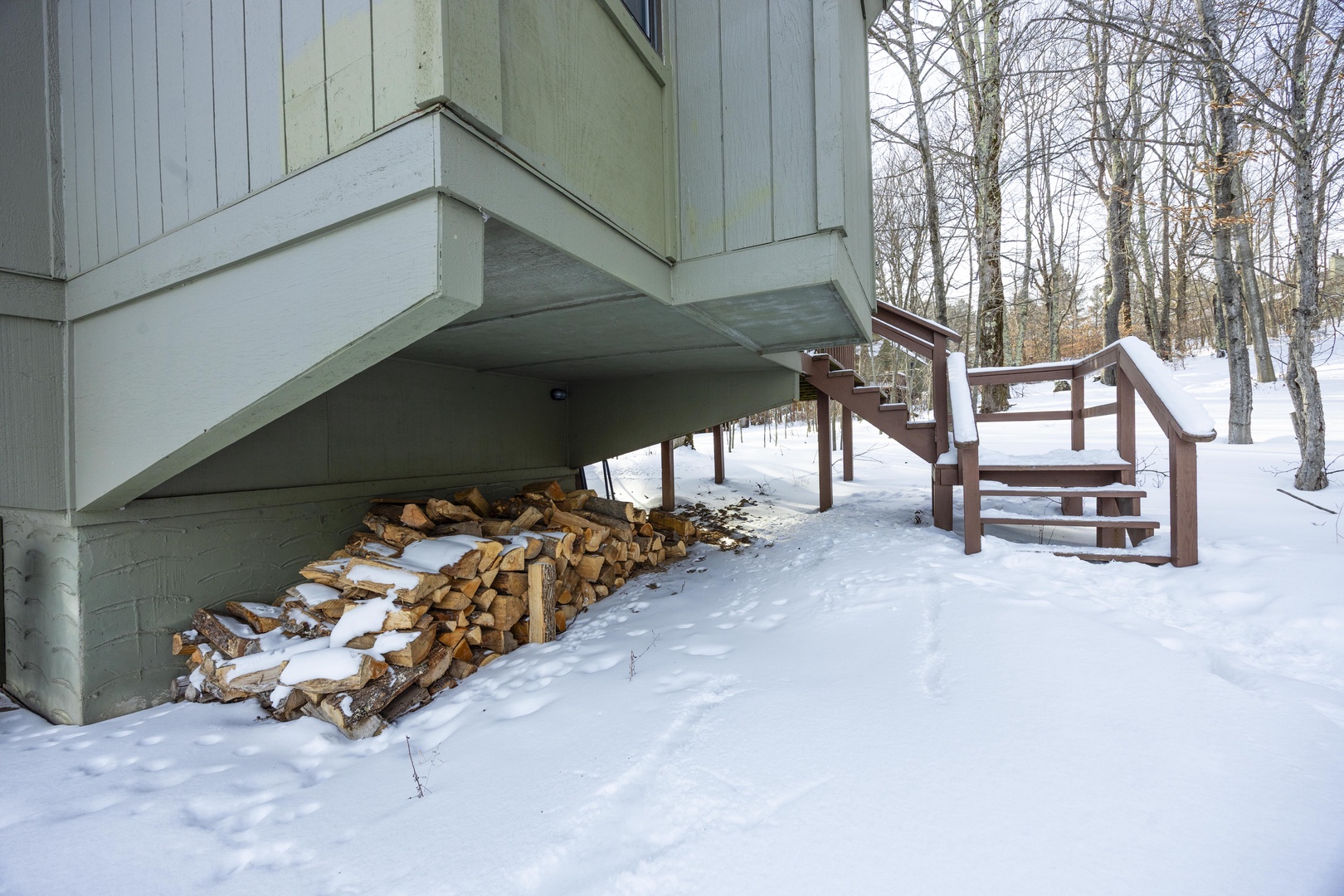 Firewood provided