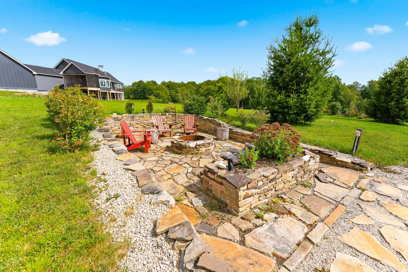 Firepit area