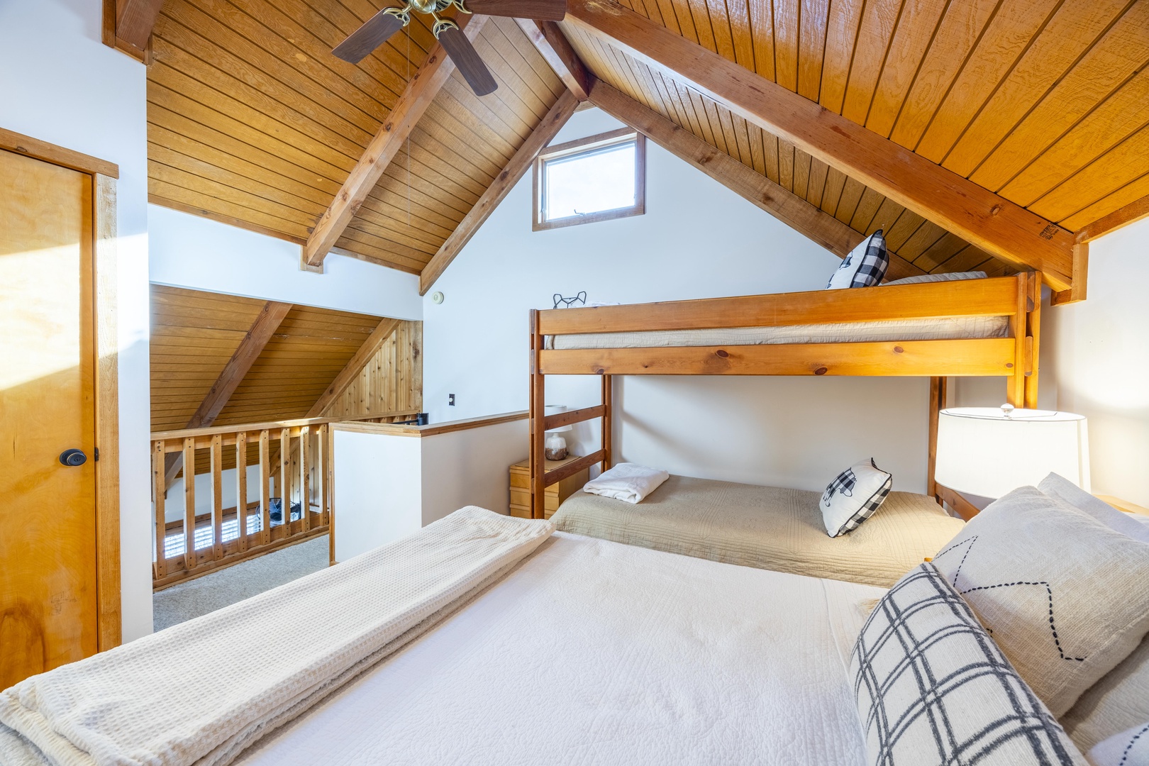 Bedroom 2 Loft Area: 1 Queen and Twin Bunk Bed