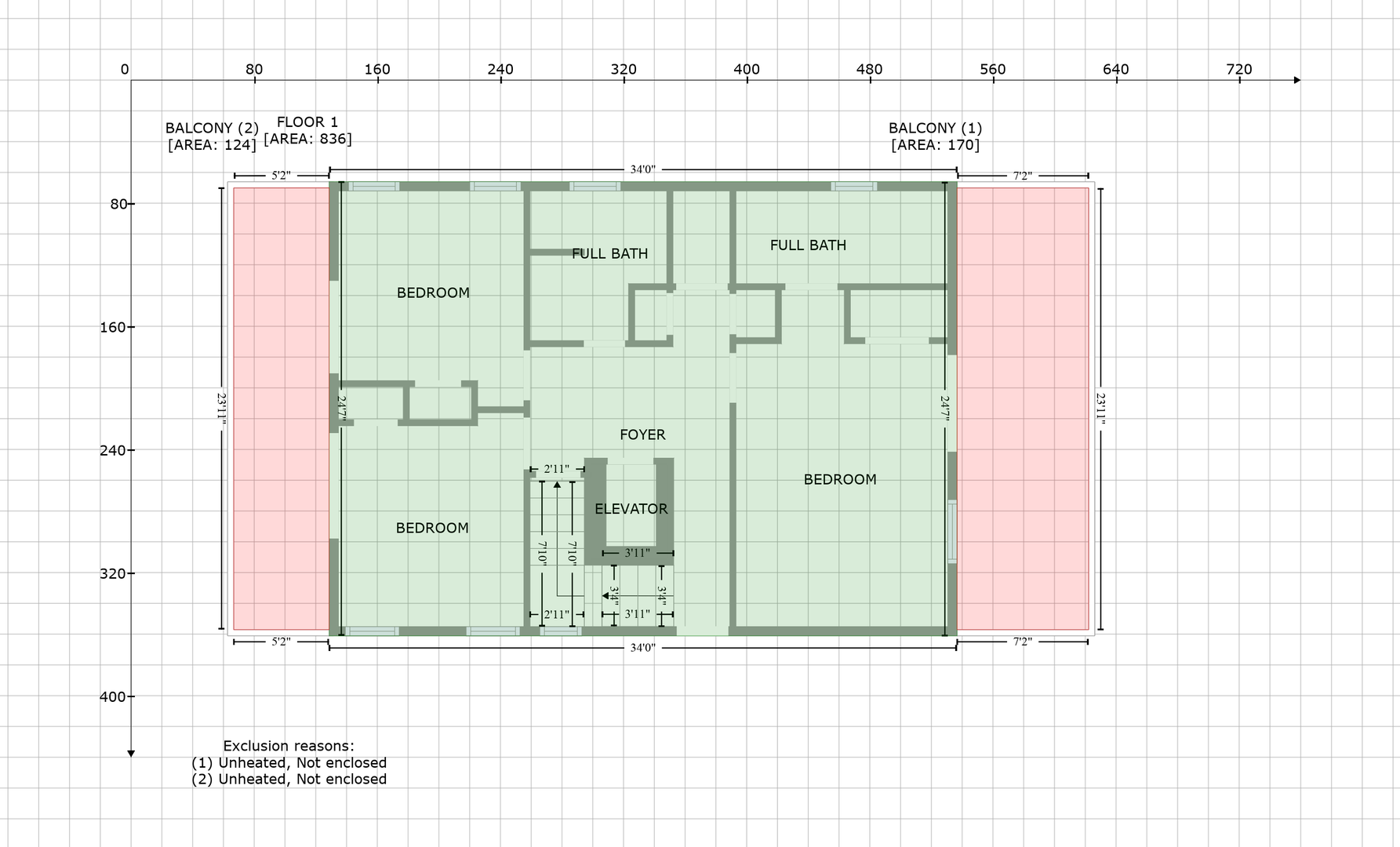 Across The Pond - First Floor Plan