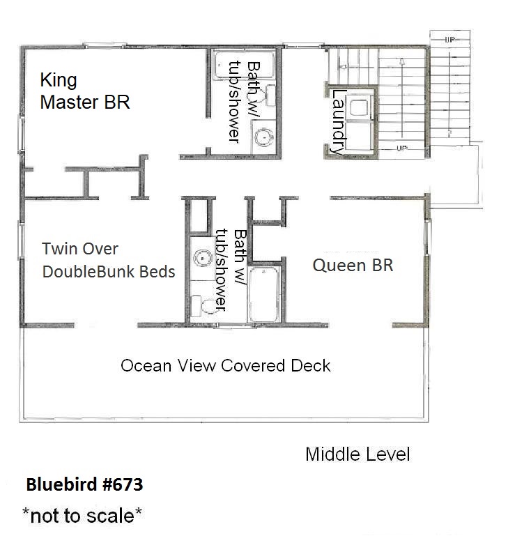 22b Q673 middle level Floor Plan