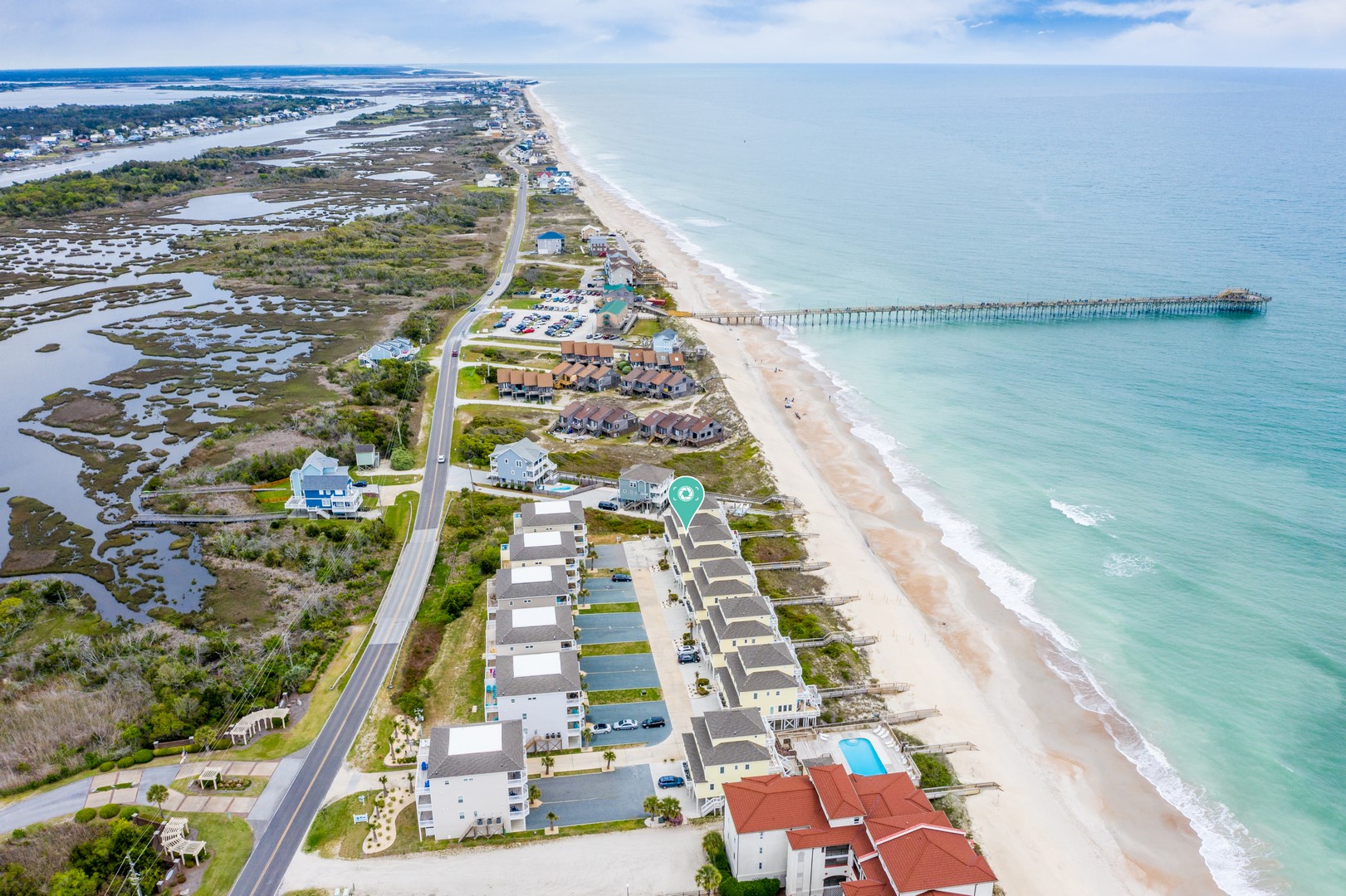 Aerial of Home Looking North
