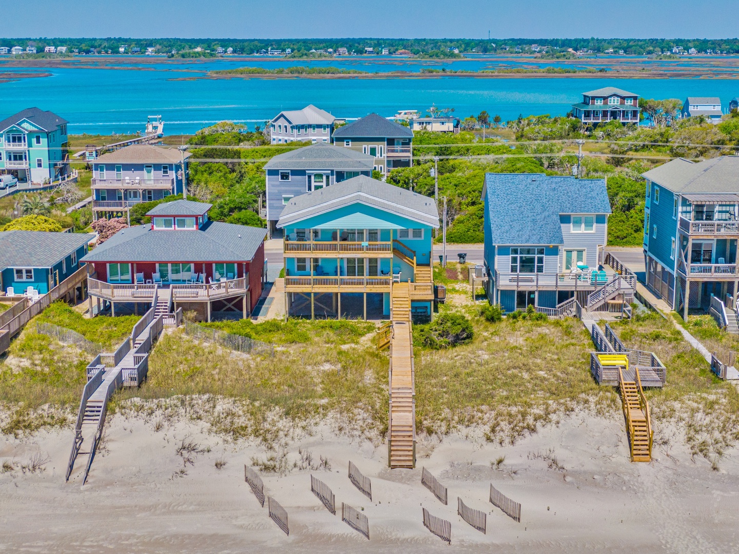 Beachfront living at it's finest at Walking on Sunshine!