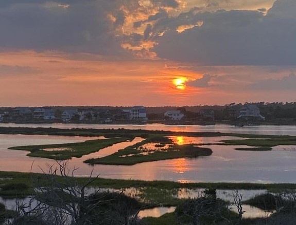 879 sunset over sound a
