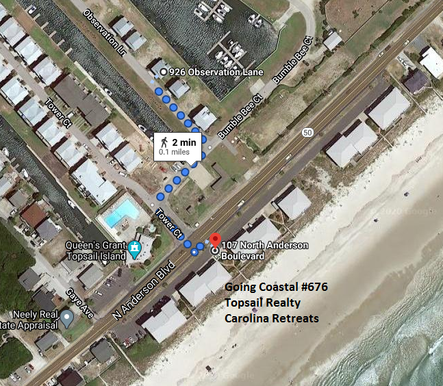Going Coastal beach access location