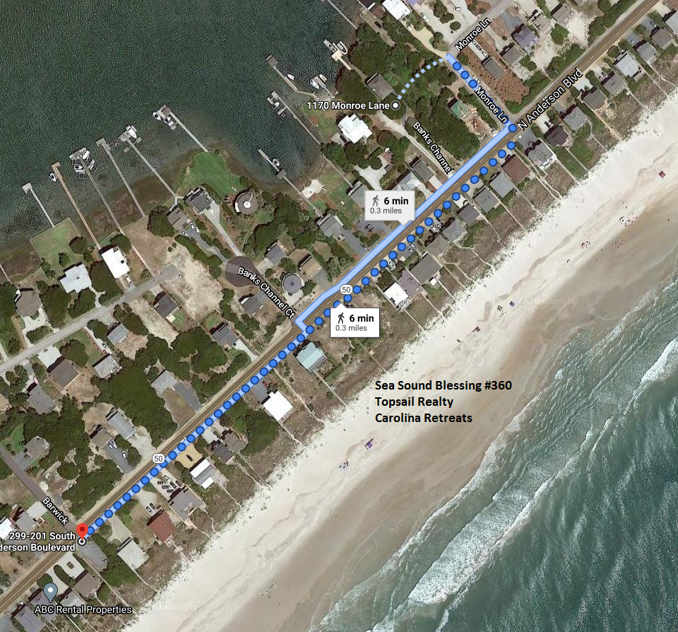 Sea Sound Blessing Beach Access Location