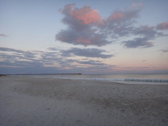 sunset from beach c