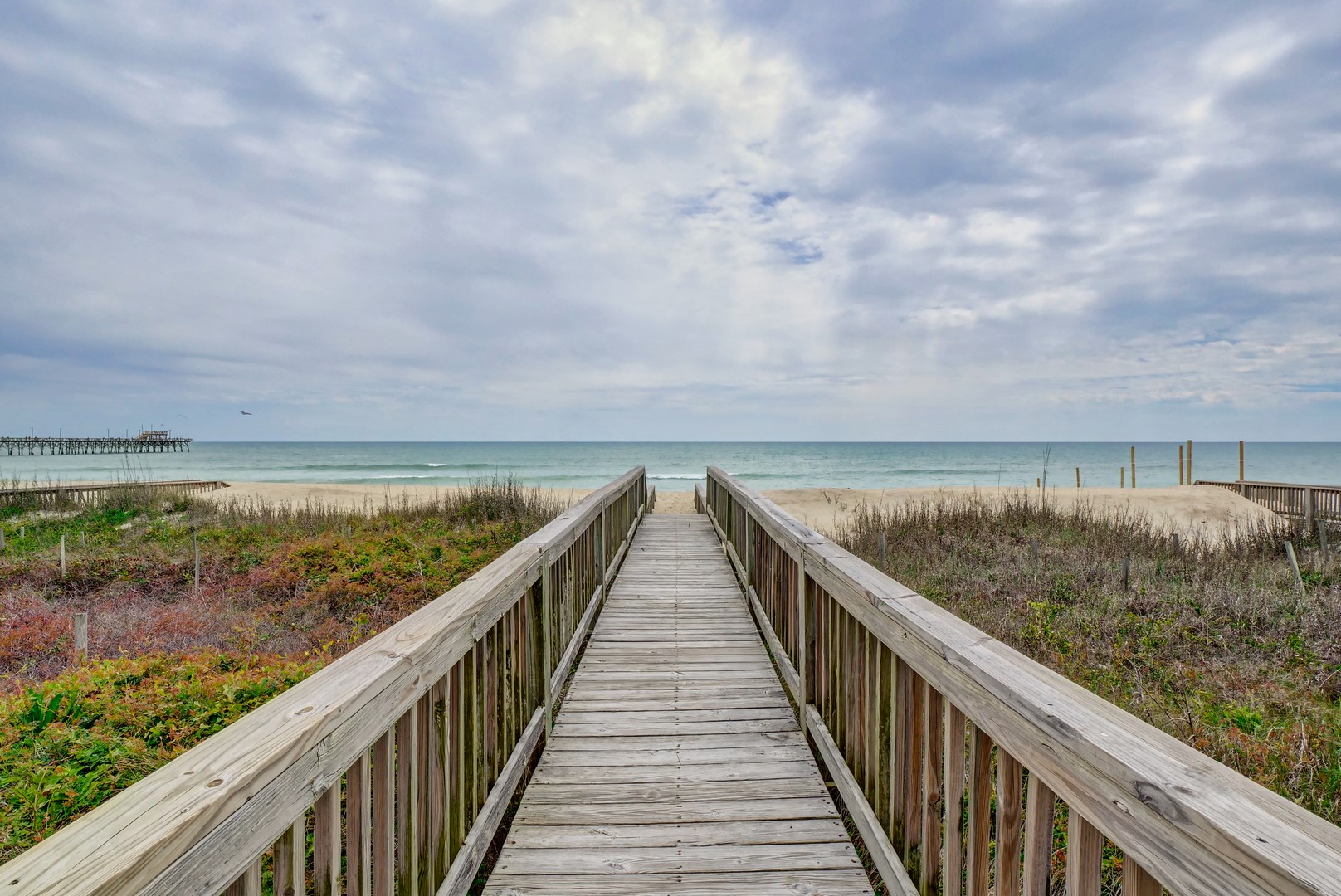 Deck View and Beach Access Walkway