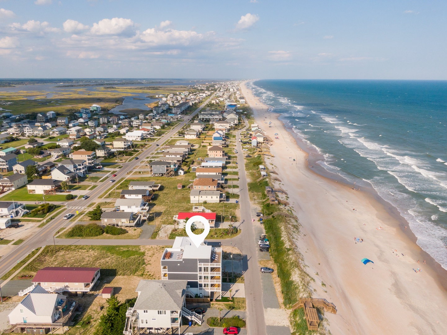 Aerial view of Big Kahuna