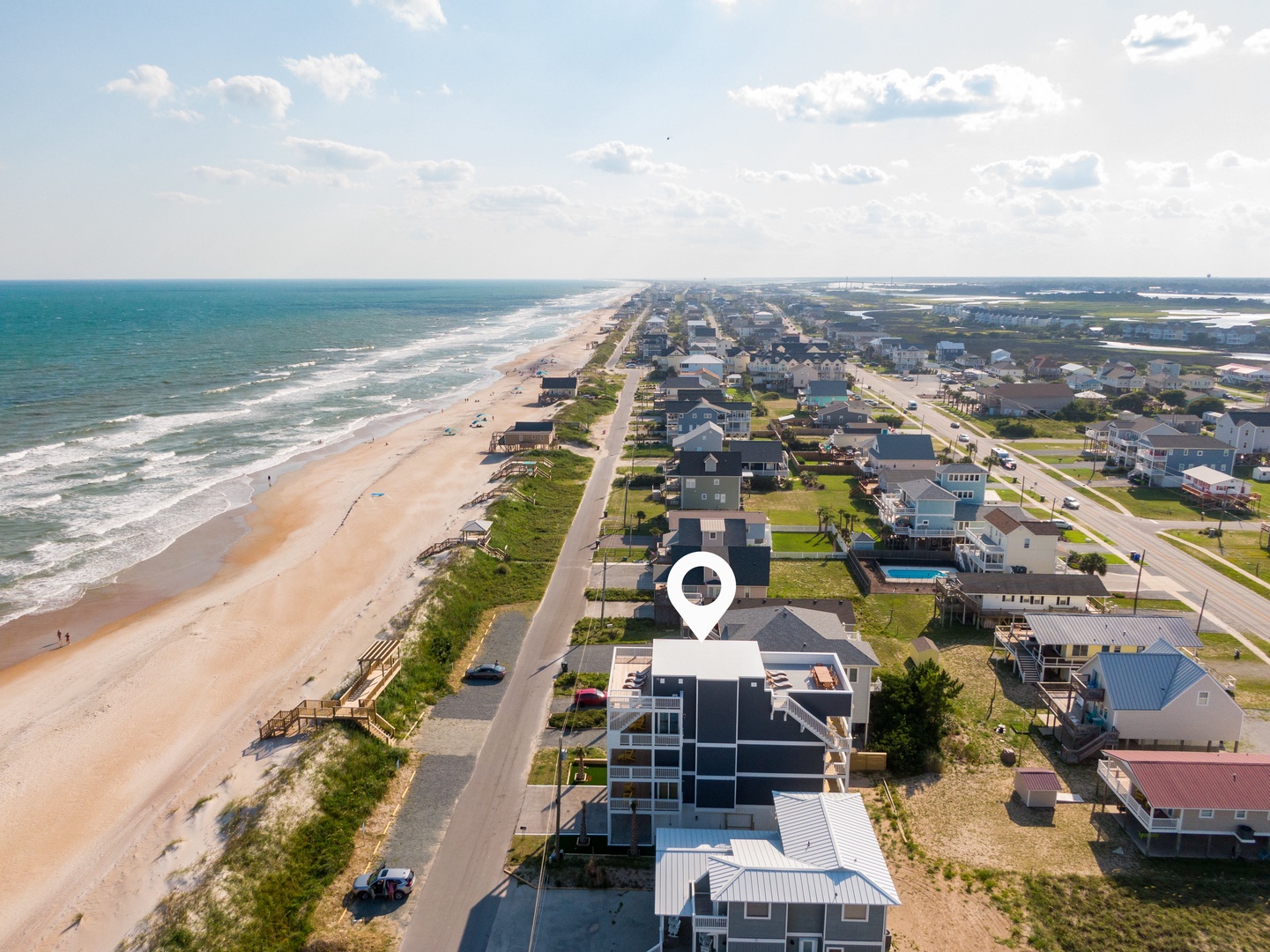 Aerial view of Big Kahuna