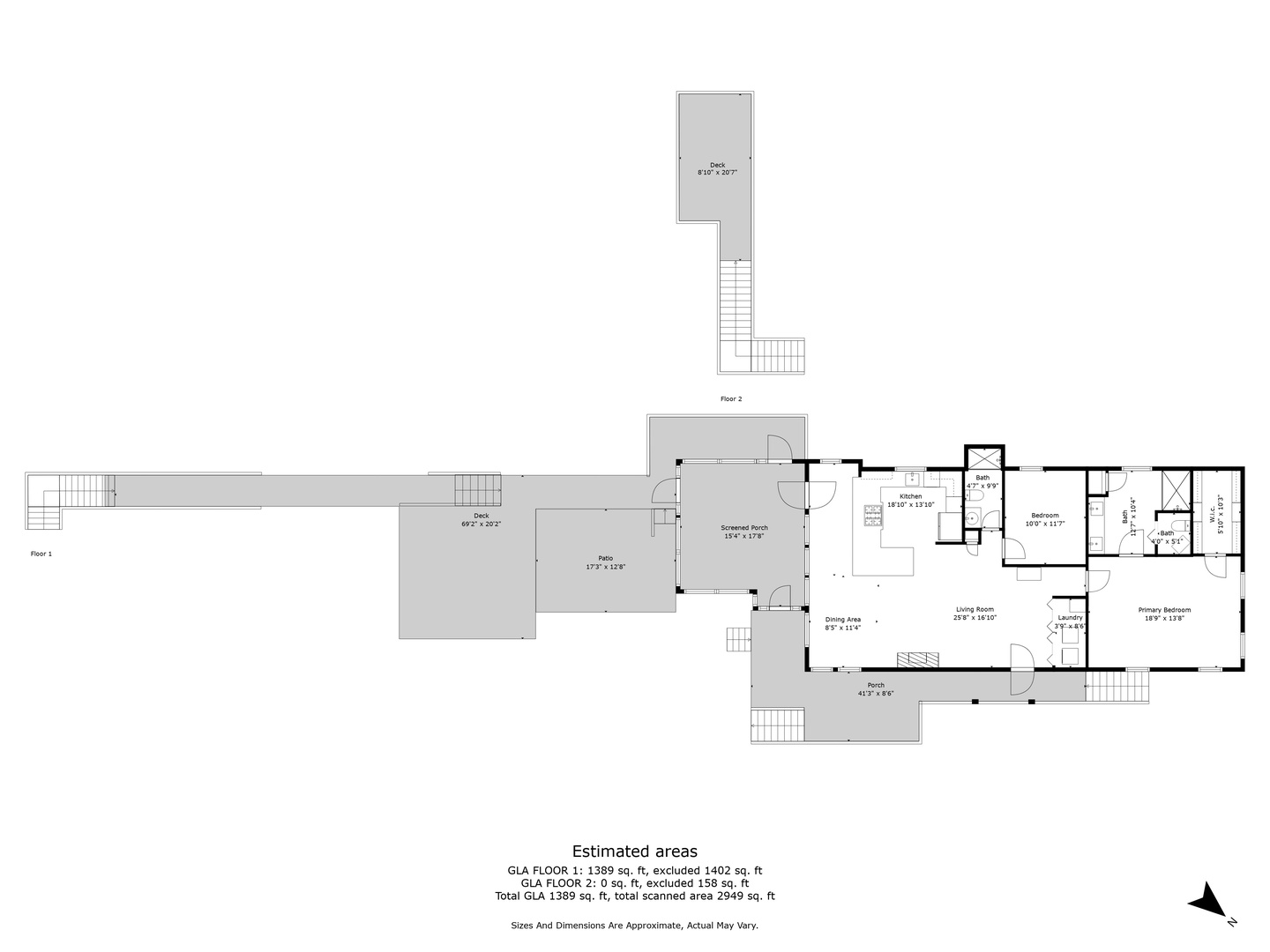 all_floors_dimensions_623_Ocean_Blvd_topsail_beach