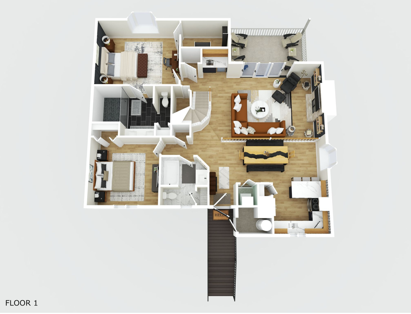 1 Floor