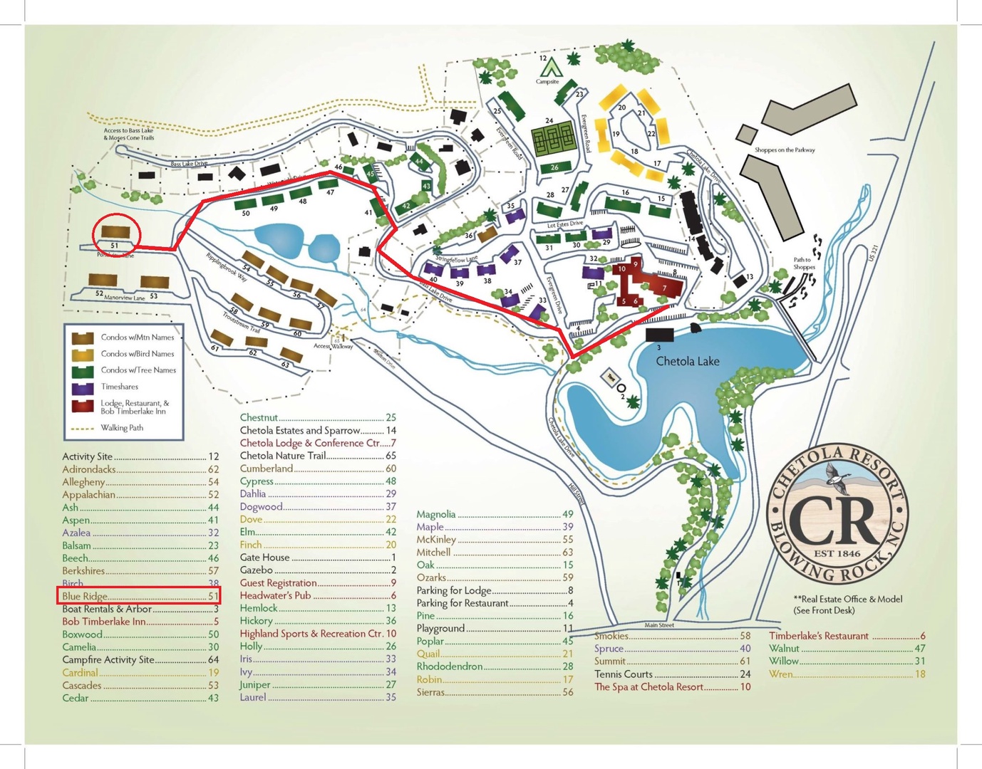 BlueRidge 4 property map