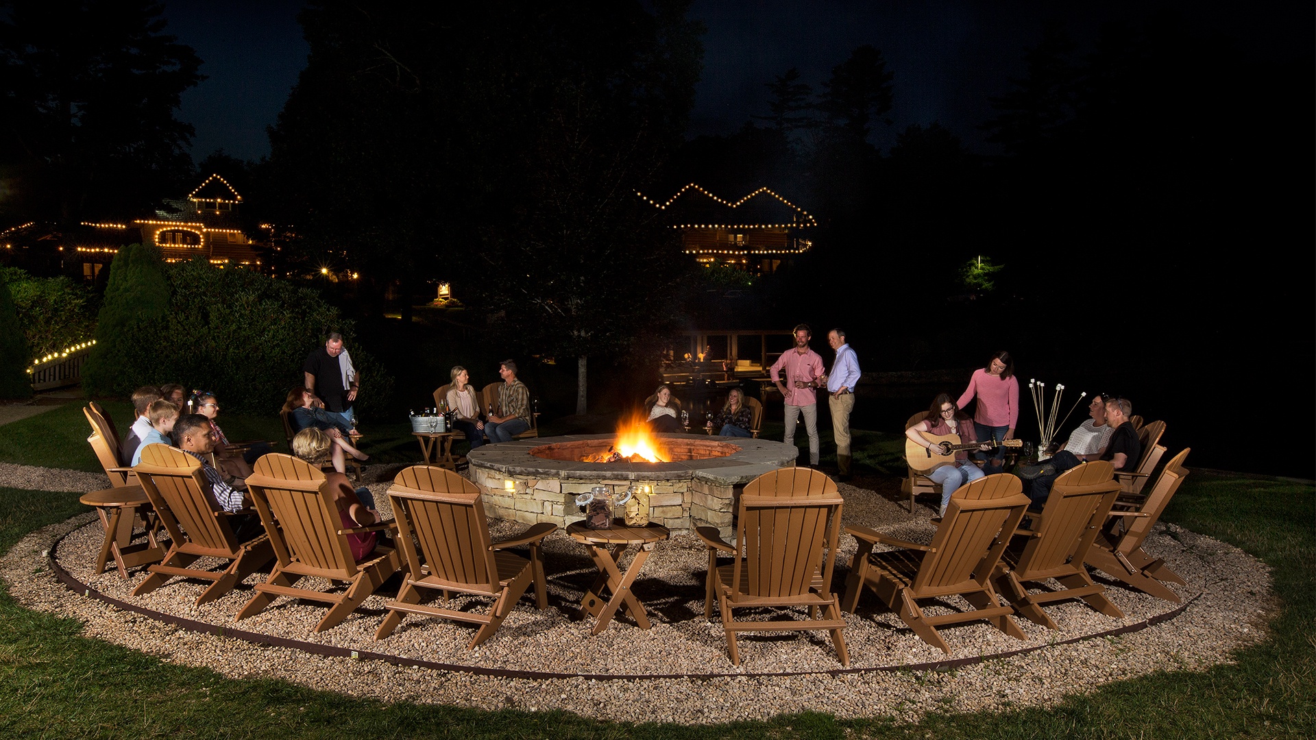 Grounds at Chetola - Firepit Night (1)
