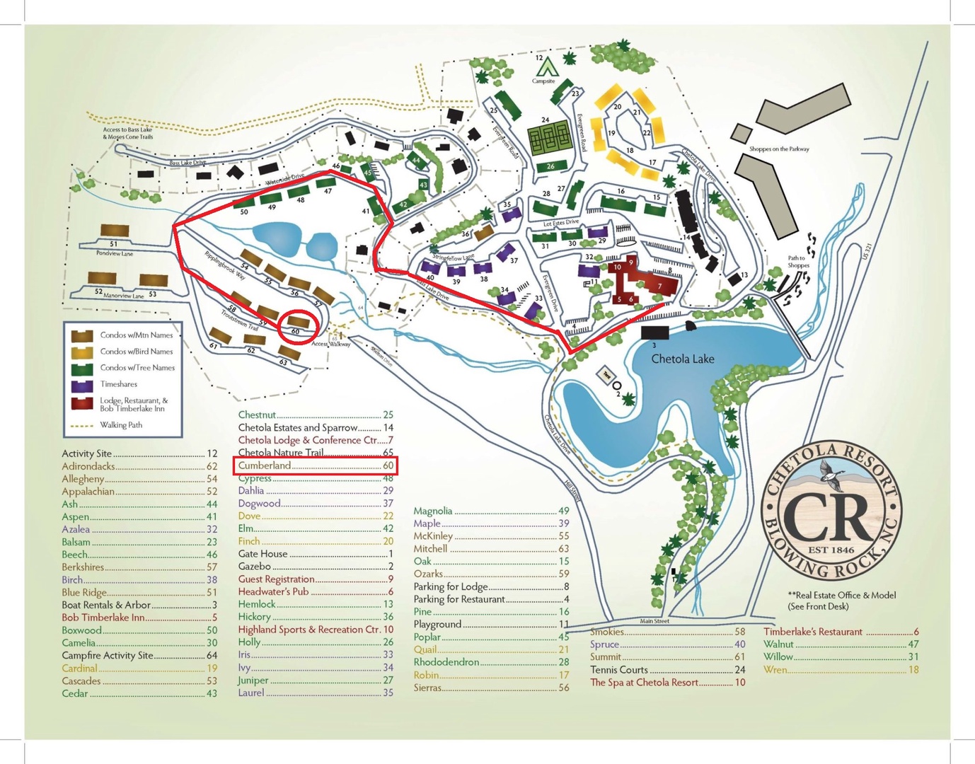 cumberland property map