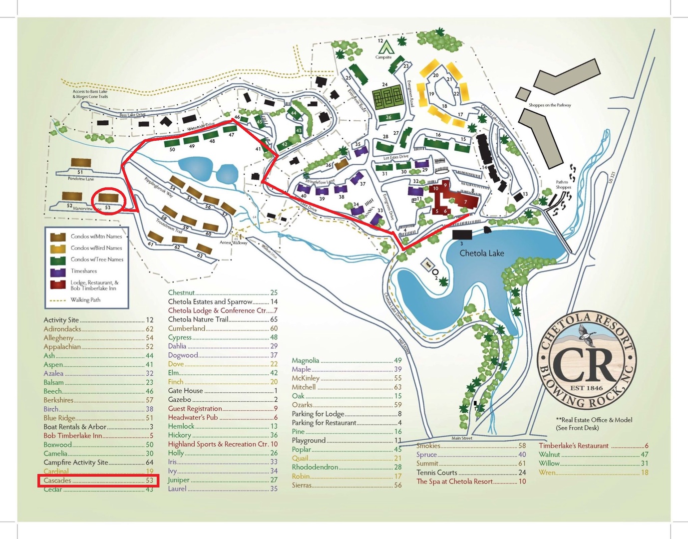 cascades property map