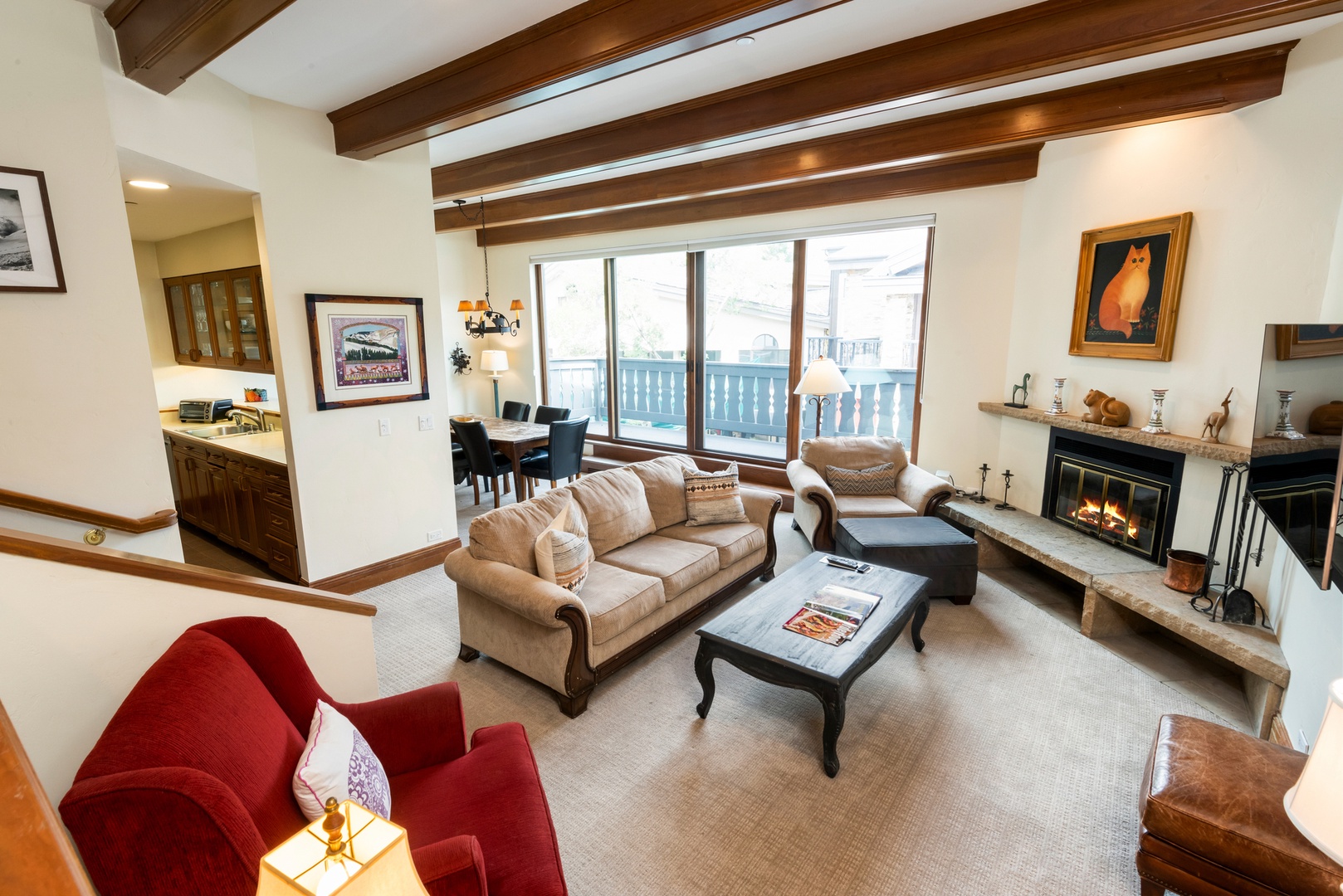 Spacious Living Room