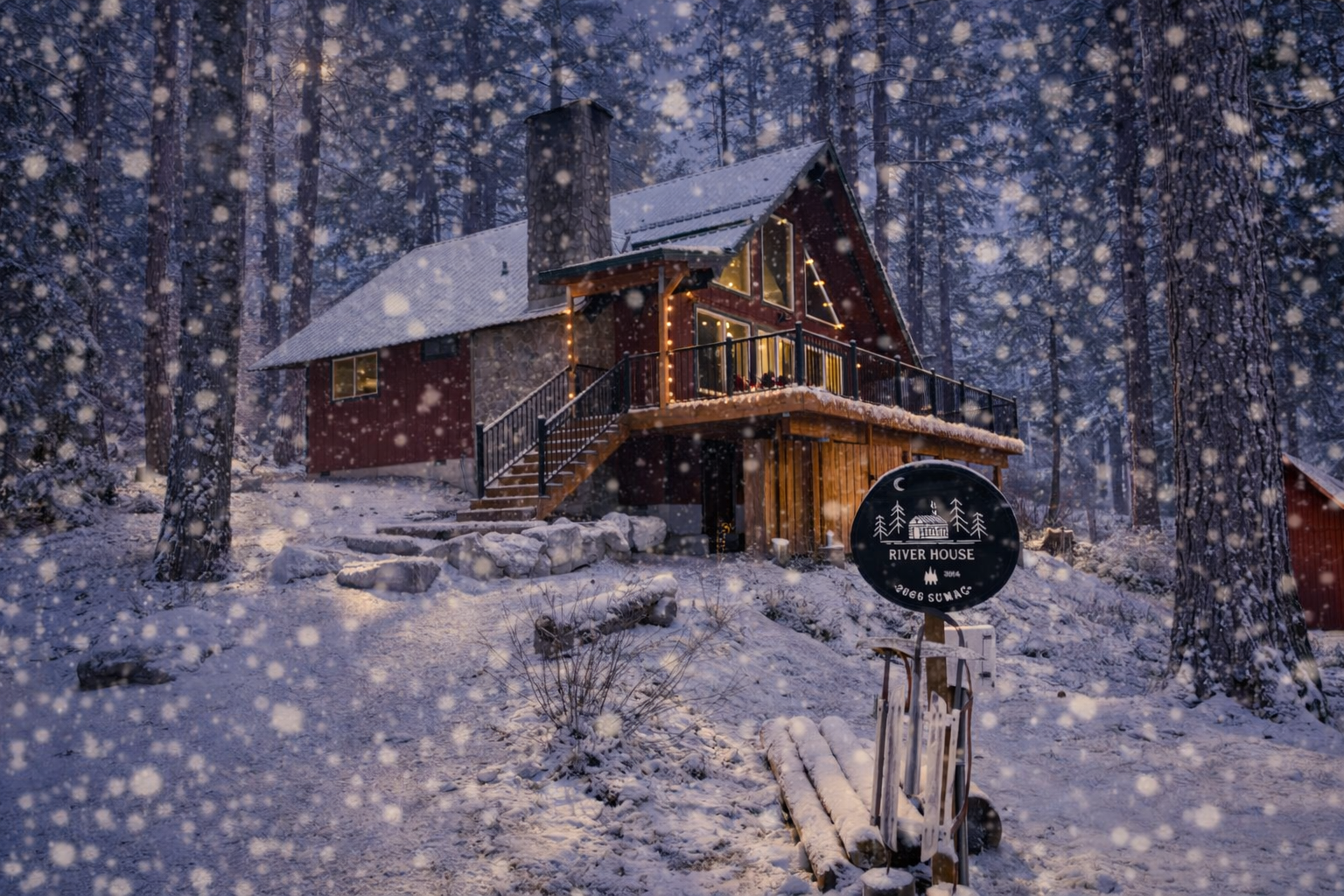 River House on Sumac | River Life | Riverfront | Hot Tub | Fenced Yard